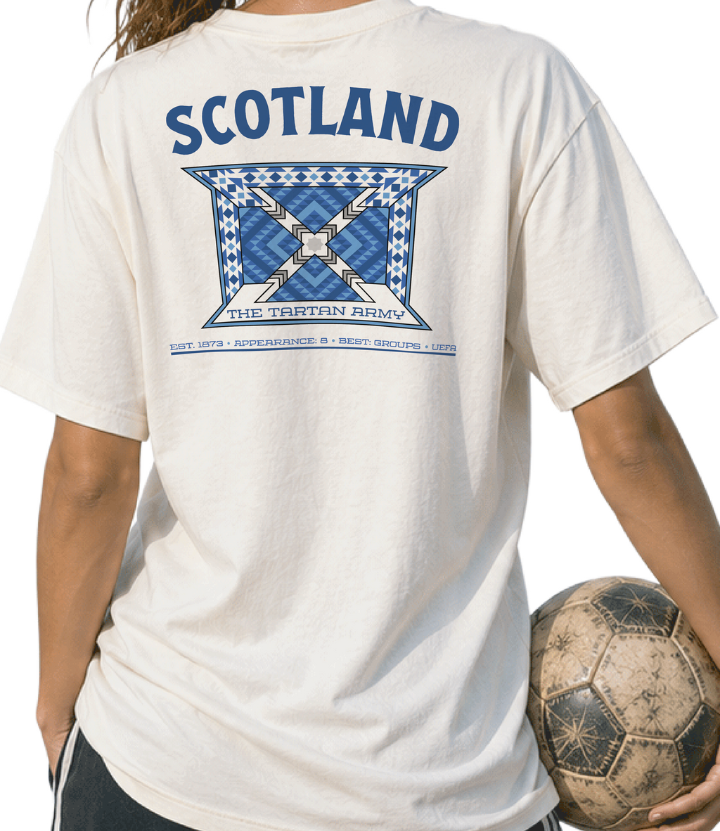 Back - Scotland - The Tartan Army  Graphic T-shirt