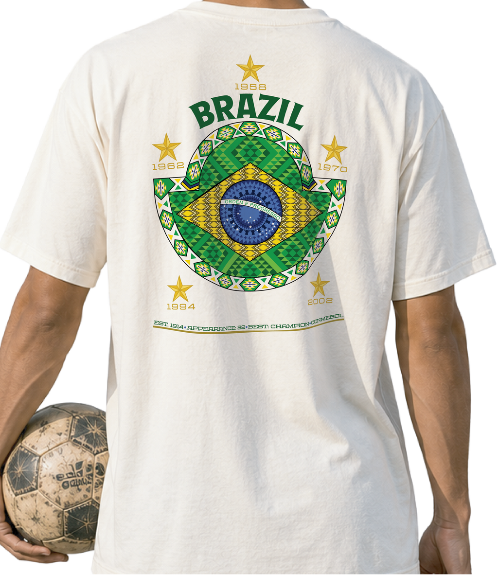Back - Brazil - Seleção Graphic T-Shirt