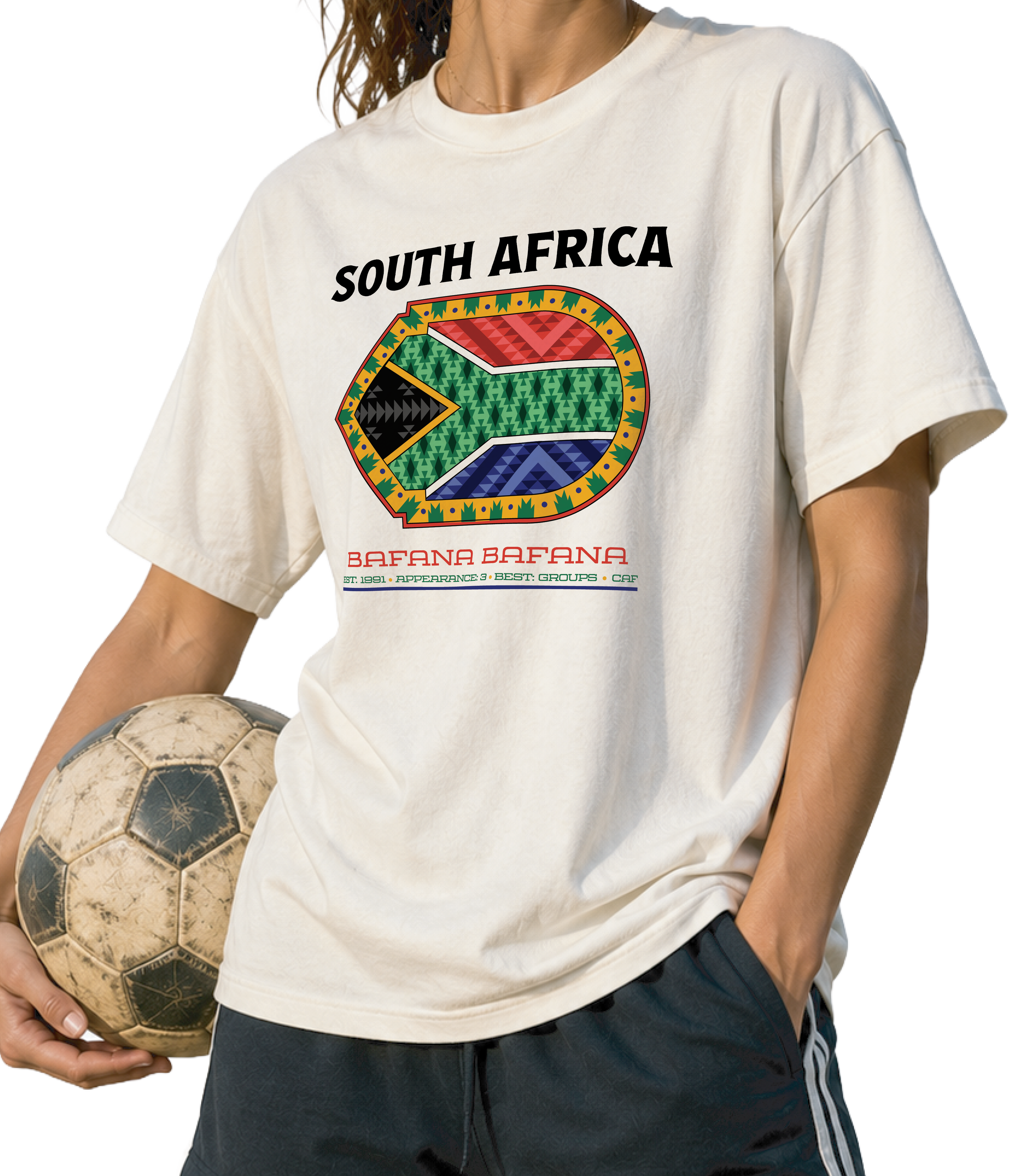 Front - South Africa - Bafana Bafana Graphic T-Shirt