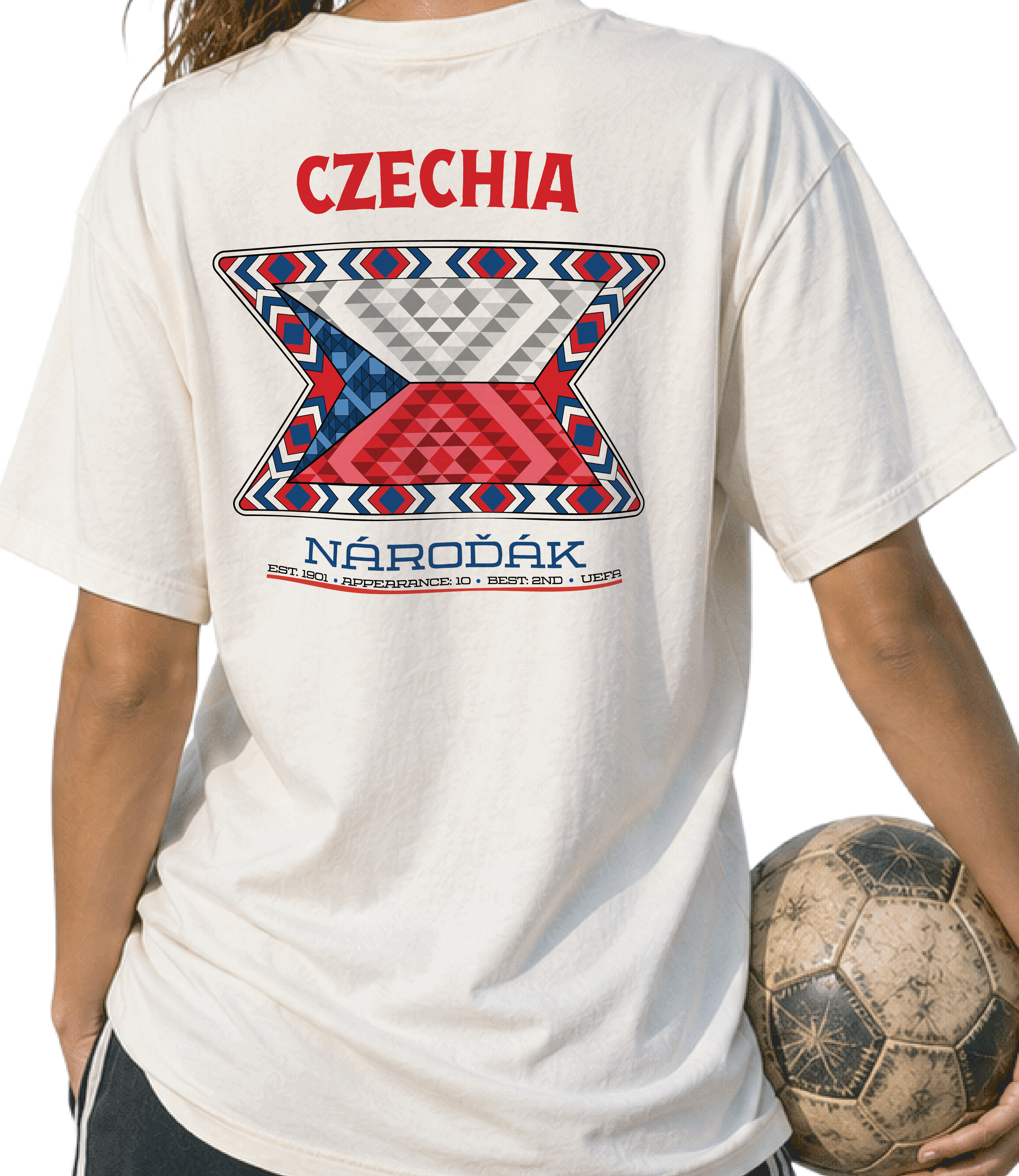 Back - Czechia - Národák Graphic T-shirt
