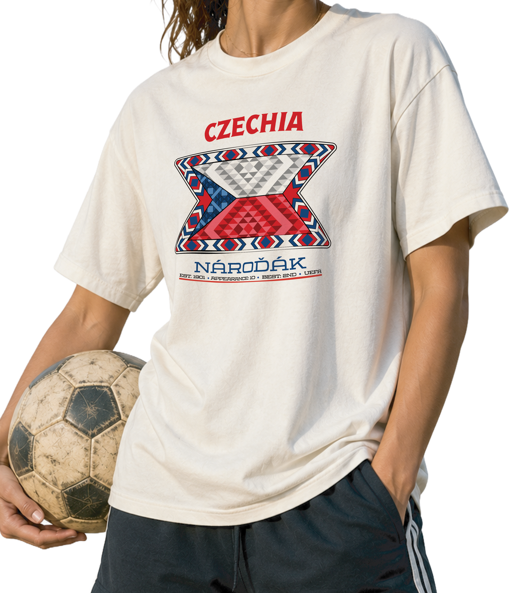 Front - Czechia - Národák GRAPHIC T-SHIRT