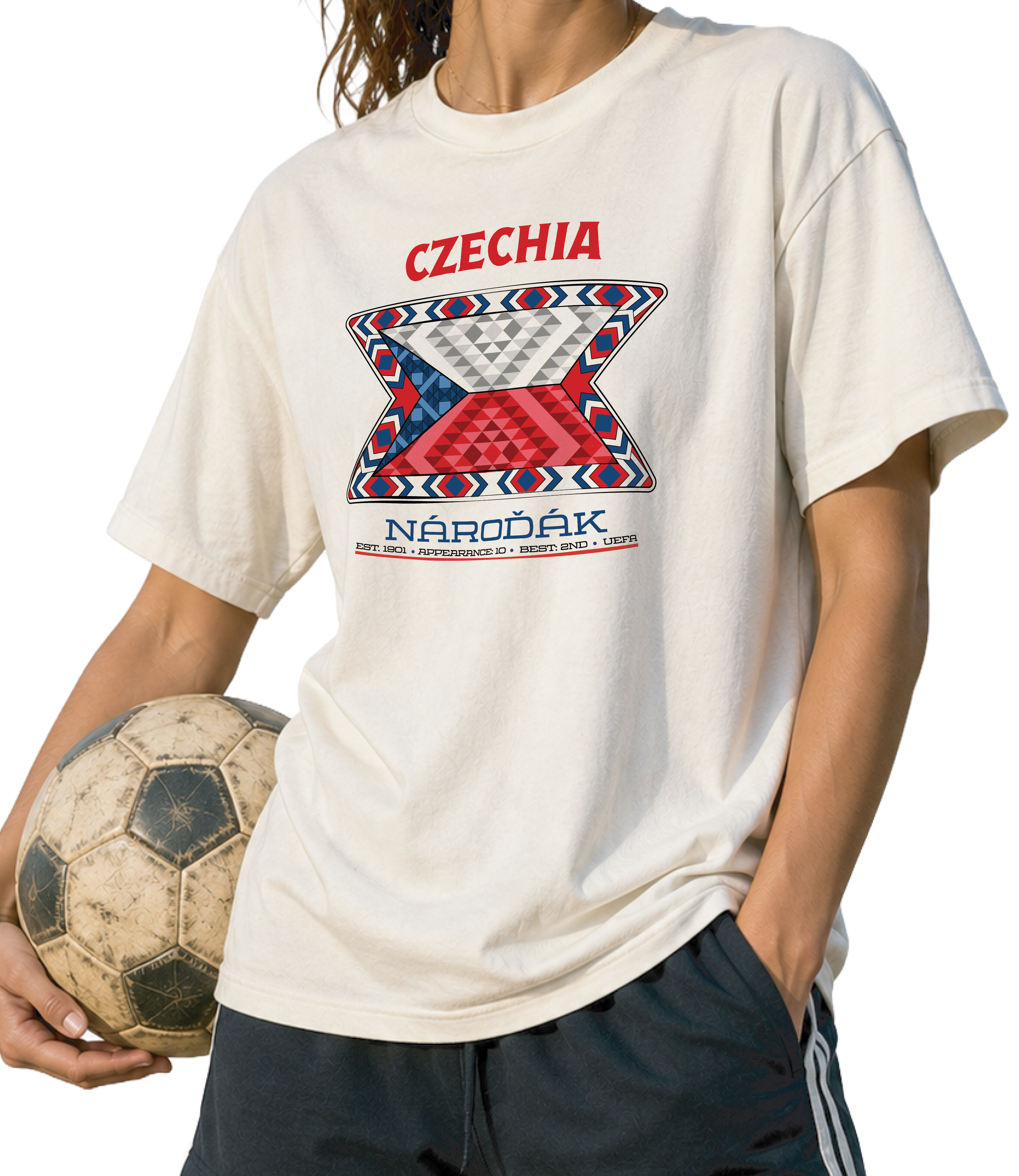 Front - Czechia - Národák GRAPHIC T-SHIRT