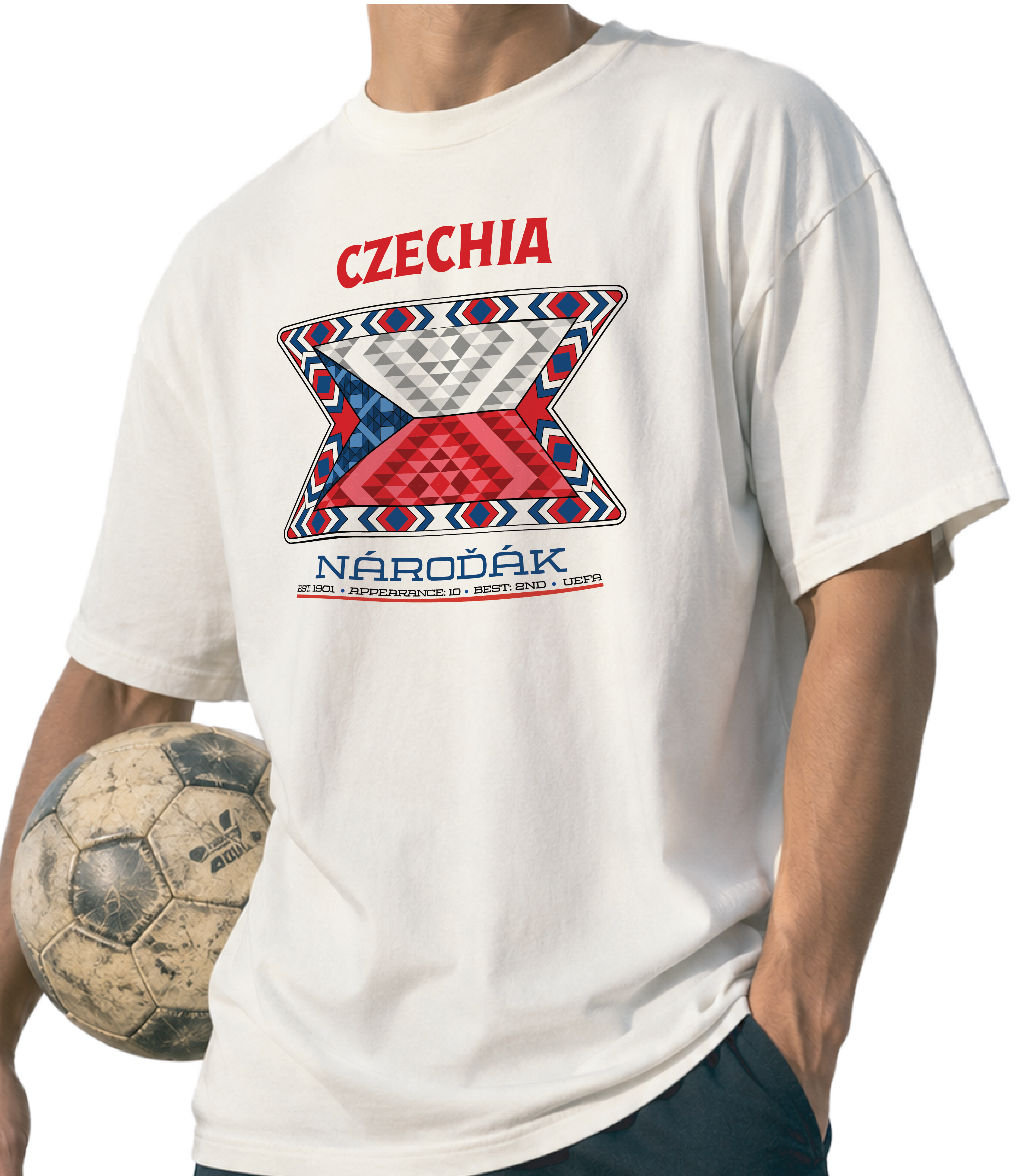 Front - Czechia - Národák GRAPHIC T-SHIRT