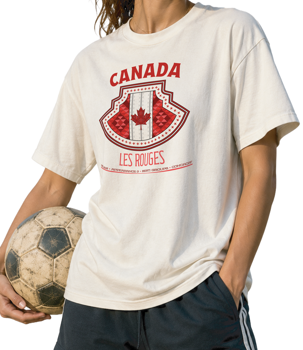 Front - Canada - Les Rouges Graphic T-Shirt