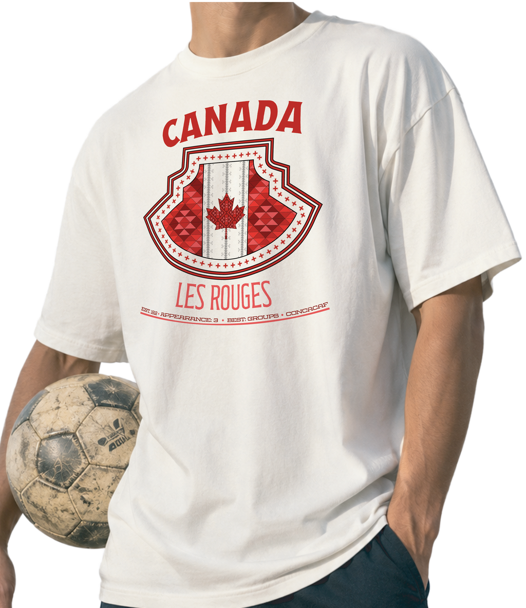 Front - Canada - Les Rouges Graphic T-Shirt