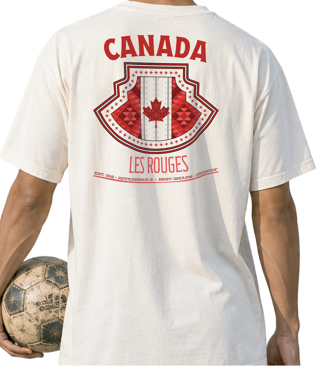 Back - Canada - Les Rouges Graphic T-Shirt