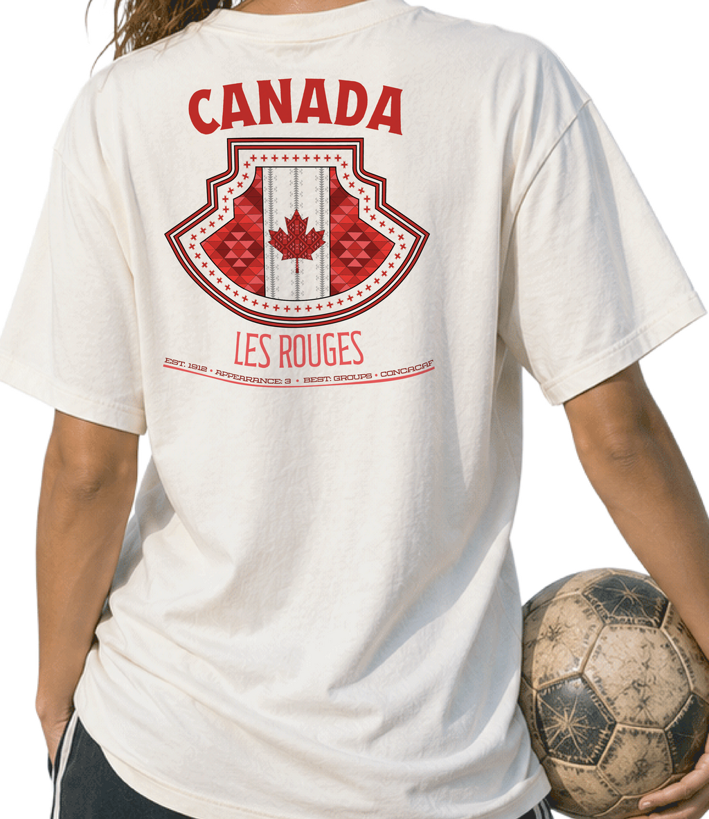 Back - Canada - Les Rouges Graphic T-Shirt