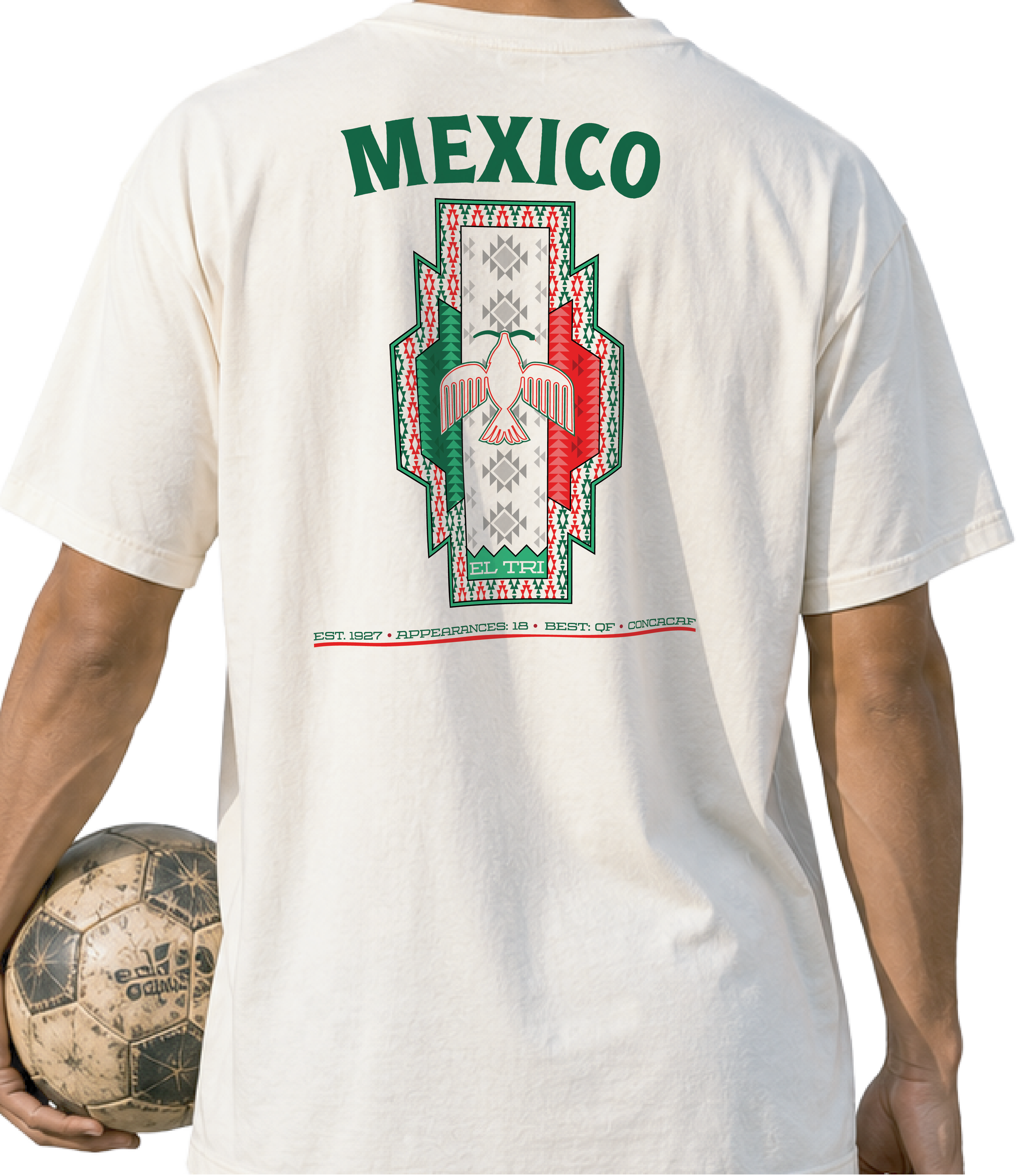 Back - Mexico - El Tri Graphic T-Shirt