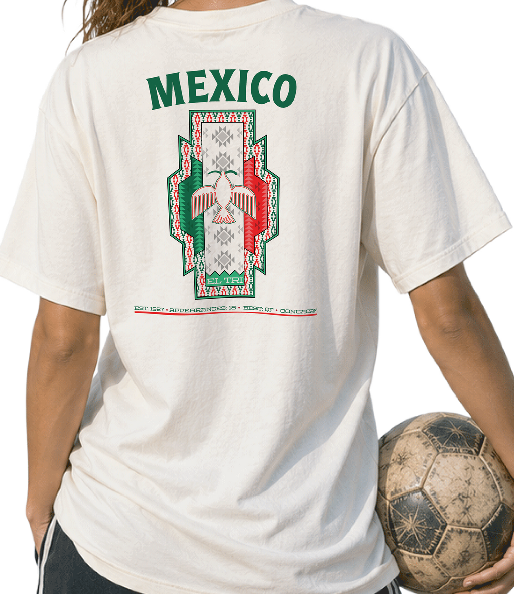 Back - Mexico - El Tri Graphic T-Shirt