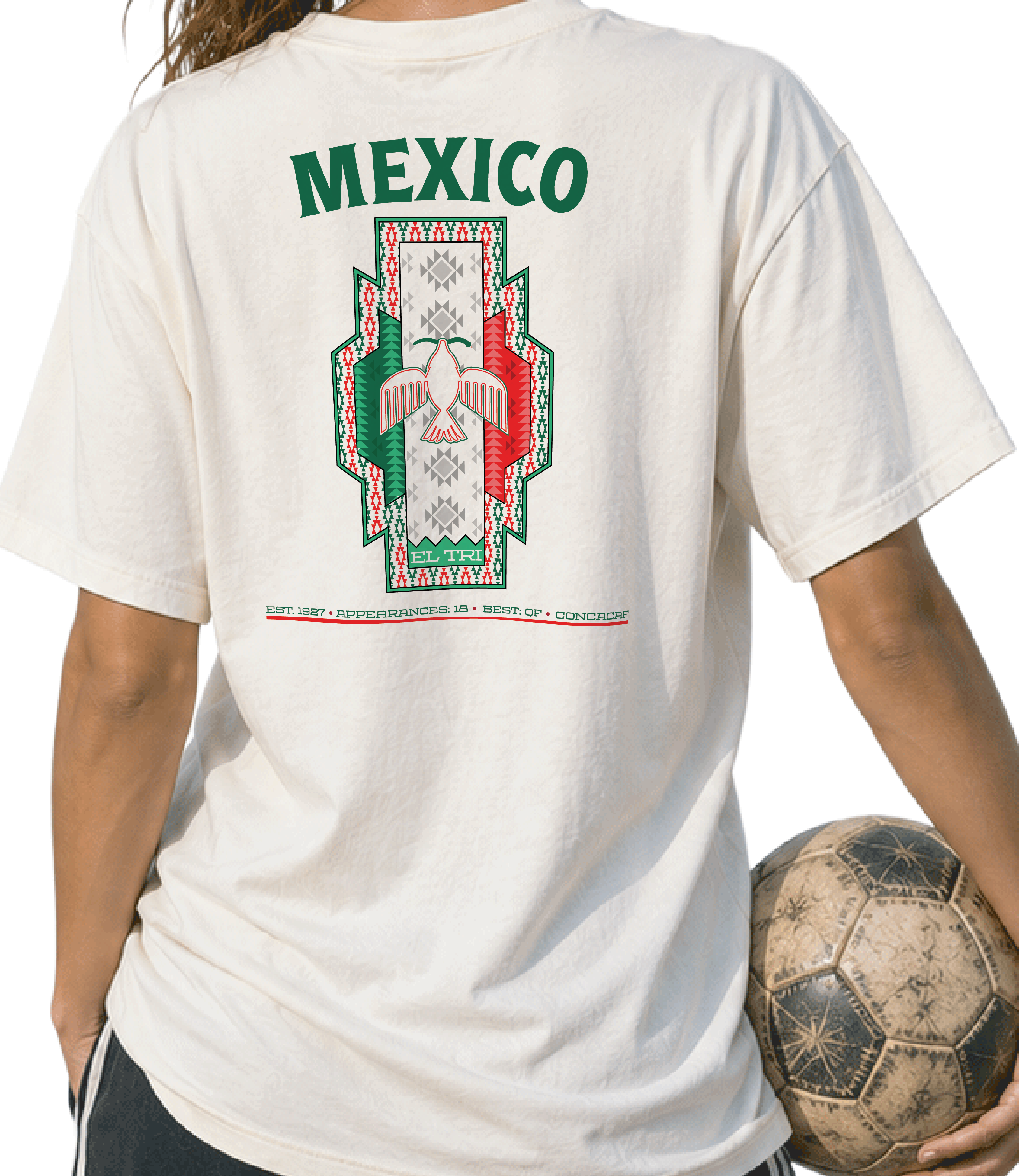 Back - Mexico - El Tri Graphic T-Shirt