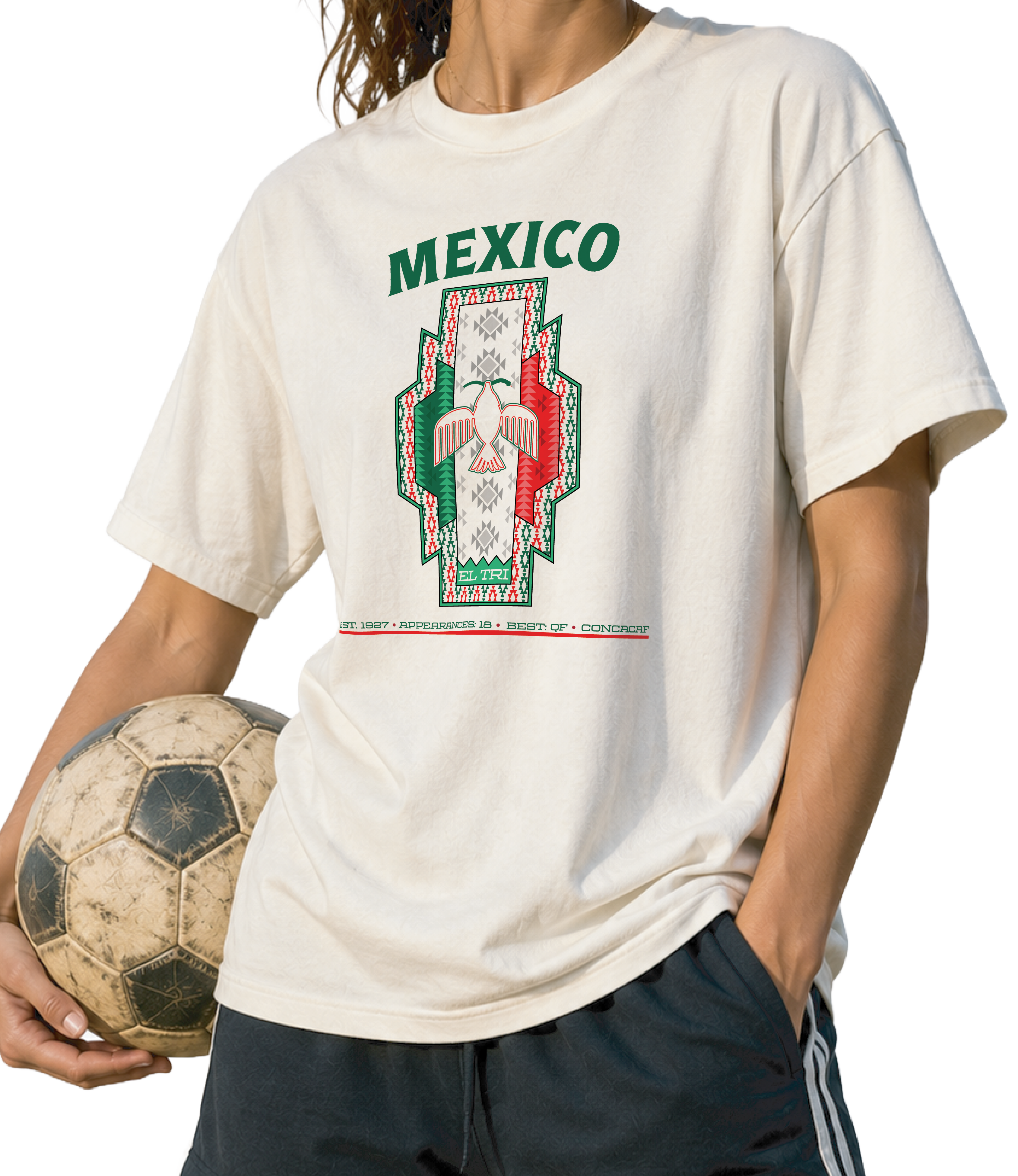Front - Mexico - El Tri Graphic T-Shirt