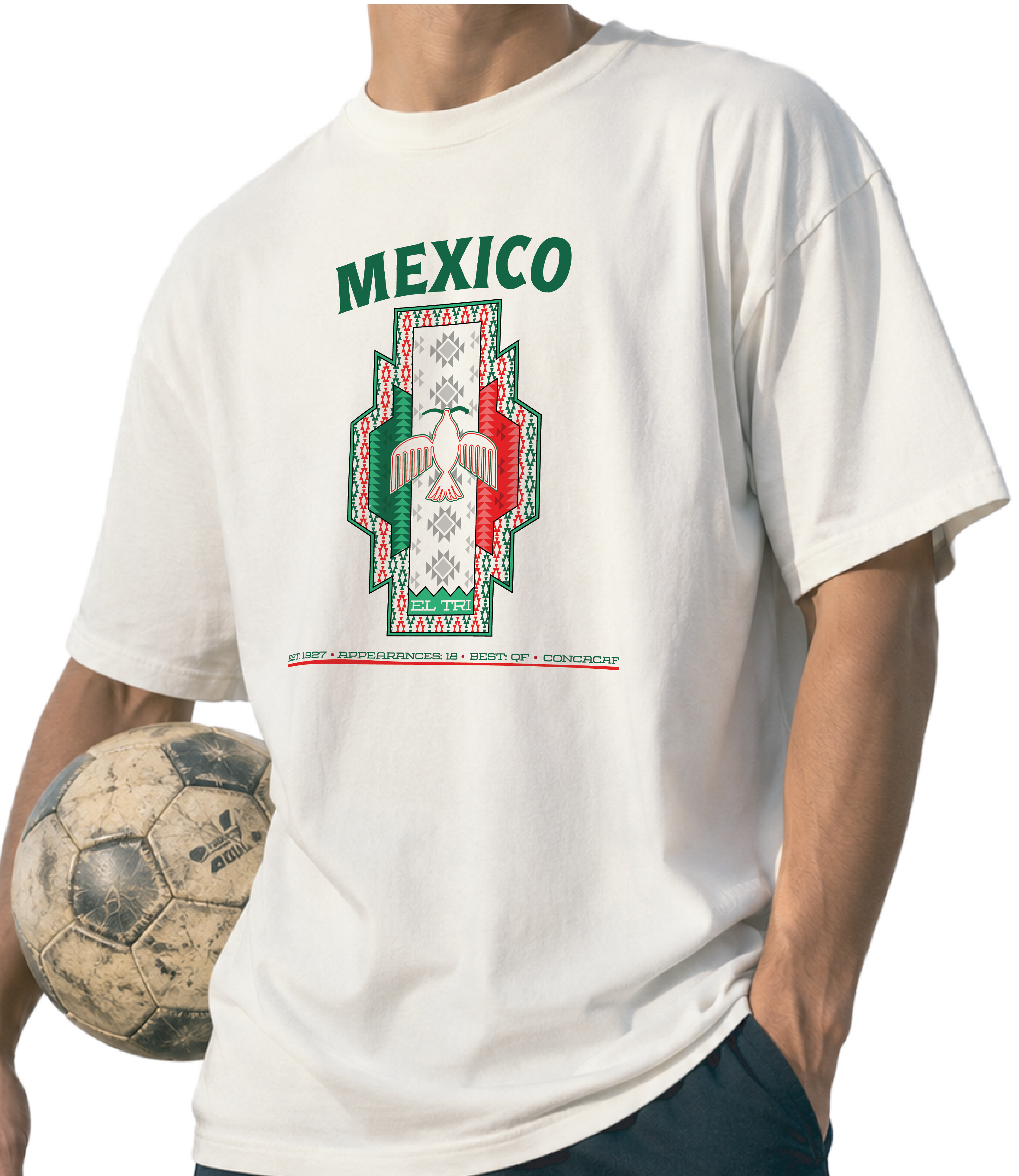 Front - Mexico - El Tri Graphic T-Shirt
