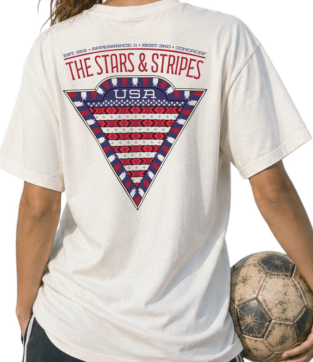BACK - USA - THE STARS & STRIPES GRAPHIC T-SHIRT