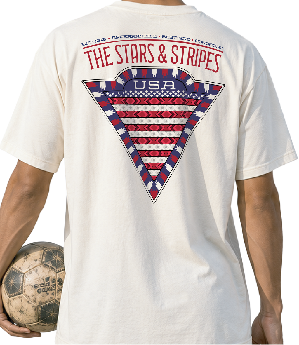 BACK - USA - THE STARS & STRIPES GRAPHIC T-SHIRT