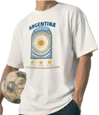 Front - Argentina - La Albiceleste Graphic T-Shirt