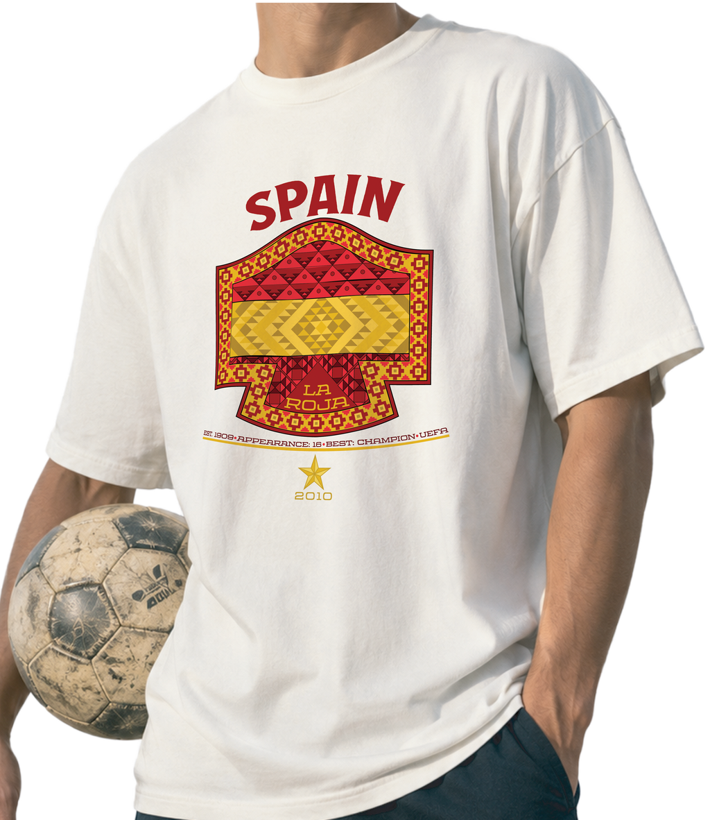 Front - Spain - La Roja Graphic T-Shirt