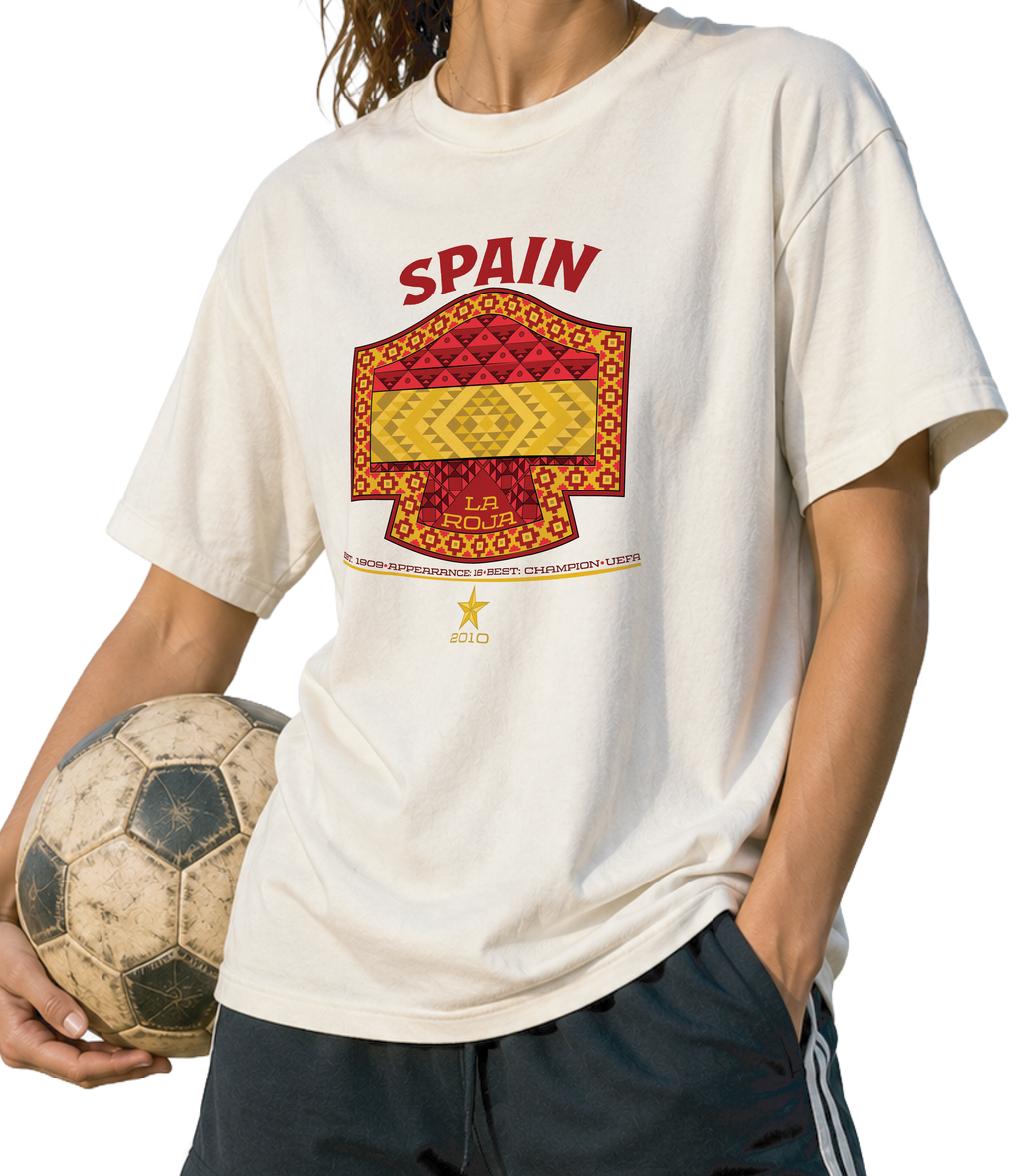 Front - Spain - La Roja Graphic T-Shirt
