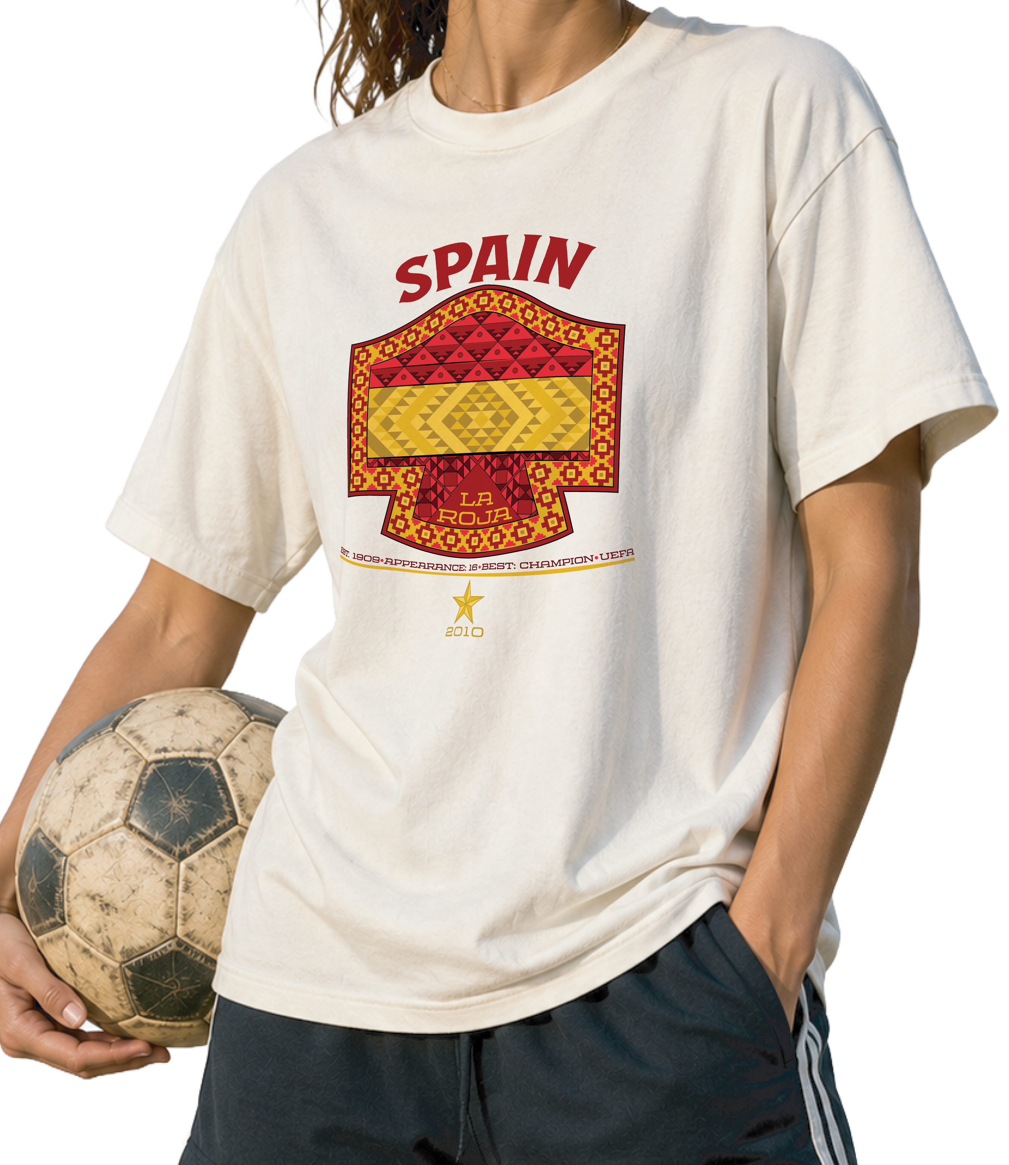 Front - Spain - La Roja Graphic T-Shirt