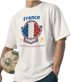 Front - France - Les Bleus Graphic T-Shirt