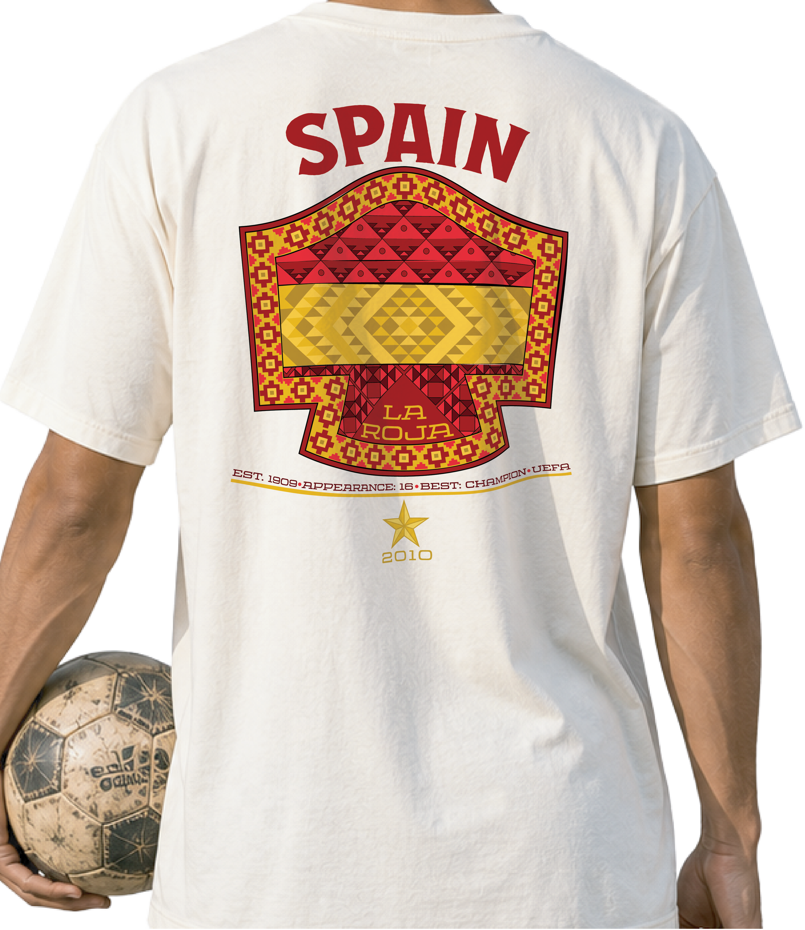 Back - Spain - La Roja Graphic T-Shirt