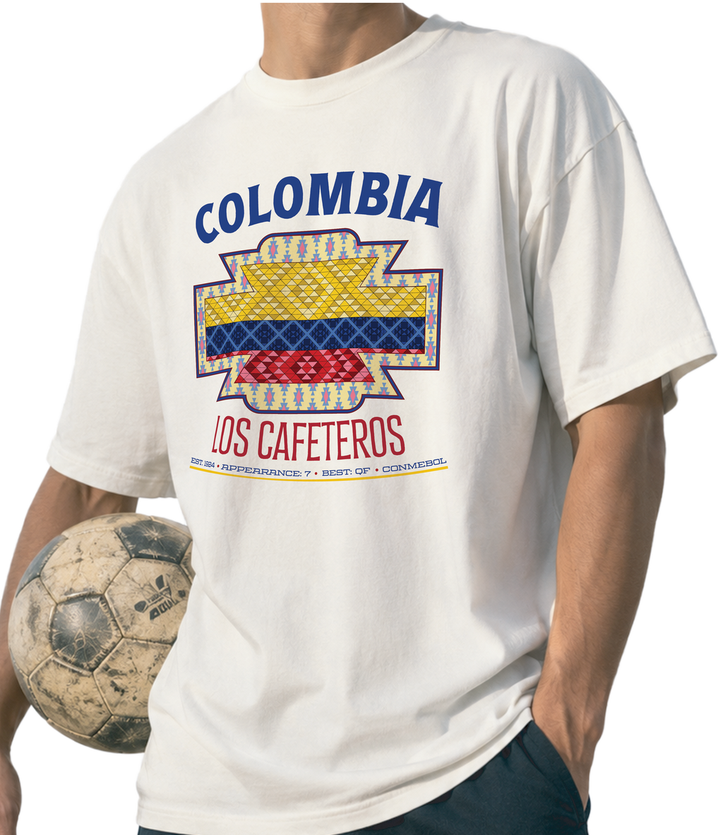 Front - Colombia - Los Cafeteros Graphic T-Shirt