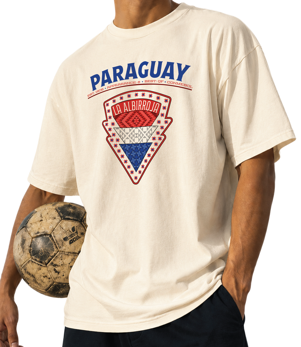 Front - Paraguay - La Albiroja Graphic T-Shirt