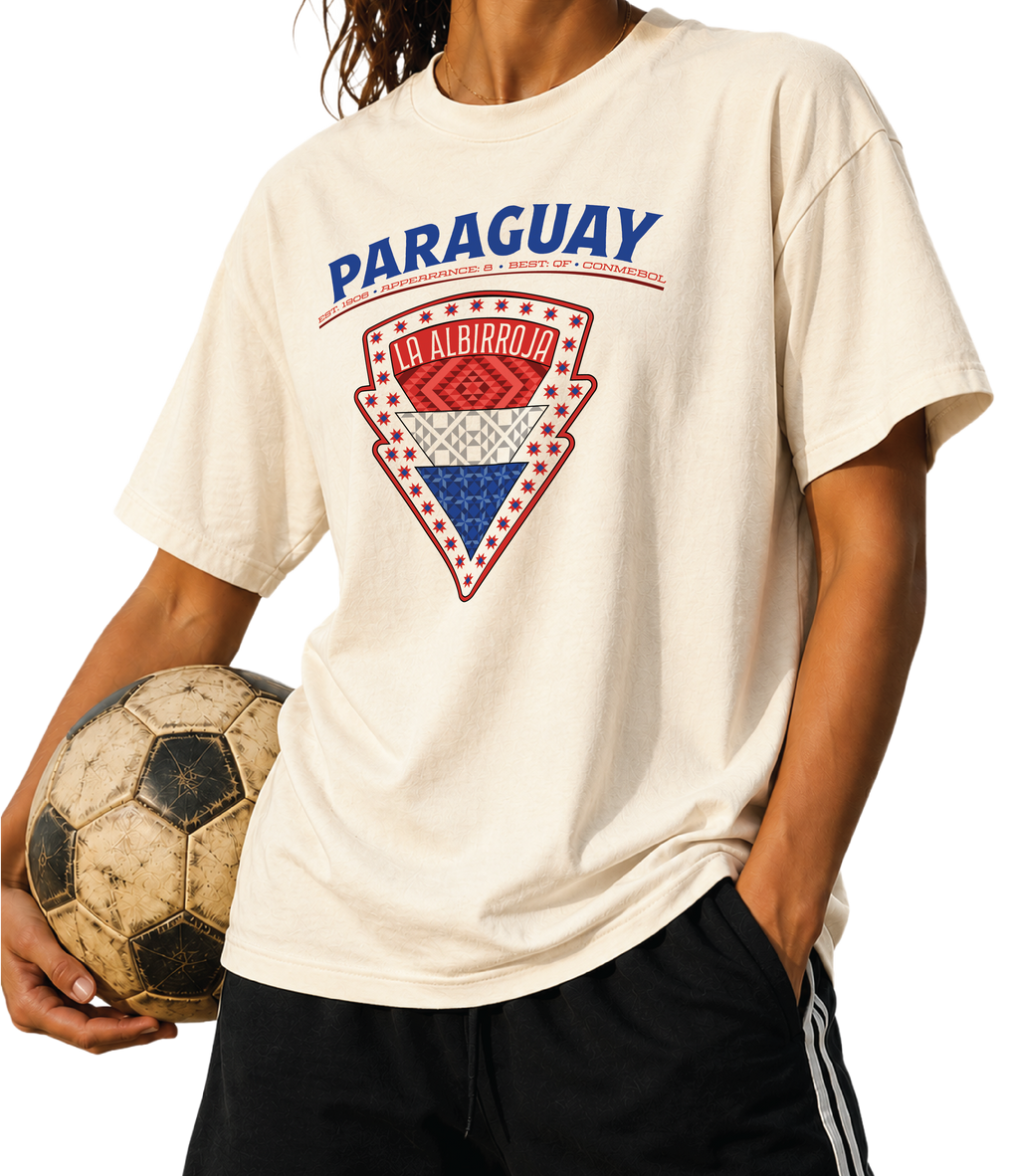 Front - Paraguay - La Albiroja Graphic T-Shirt