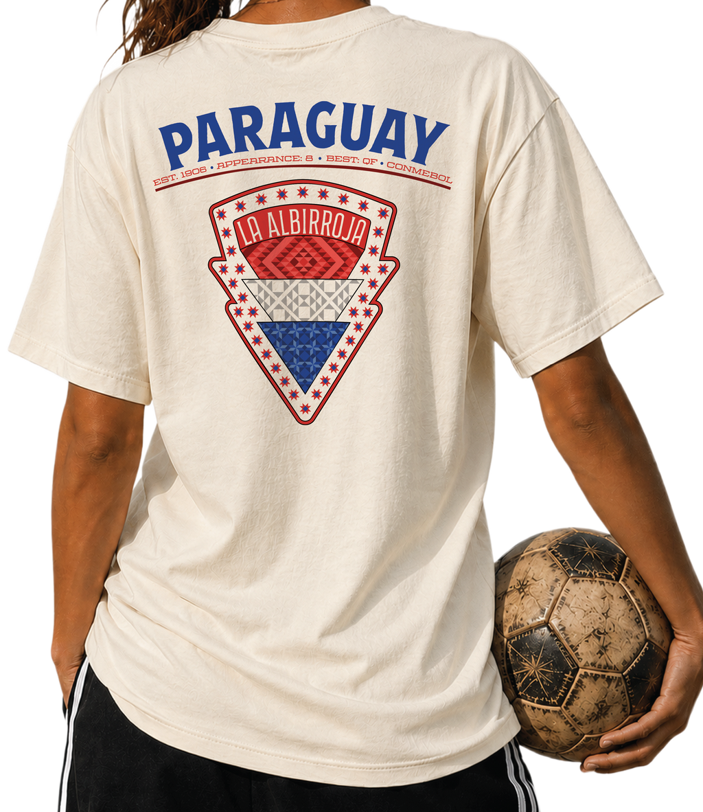 Back - Paraguay - La Albroja Graphic T-Shirt