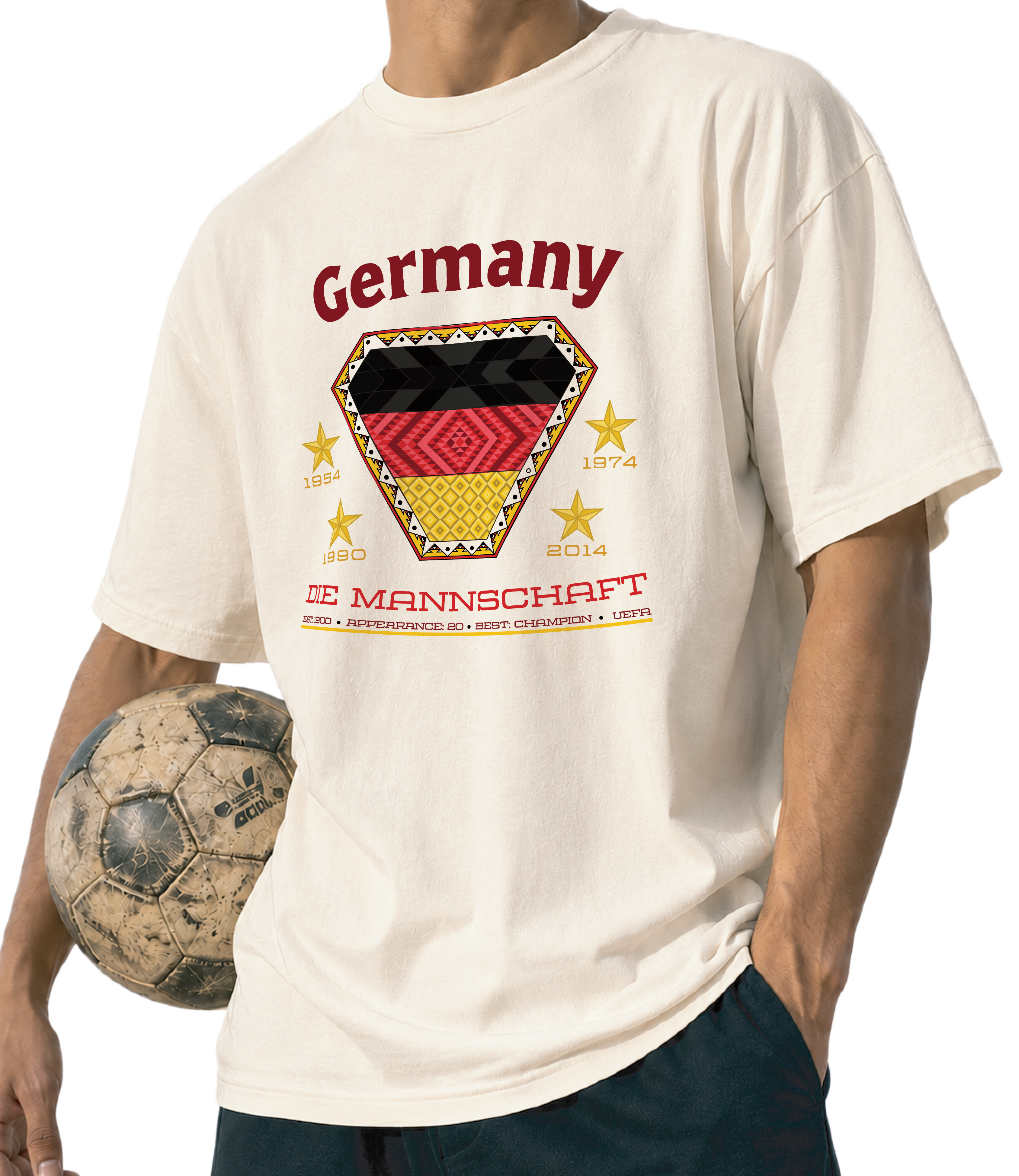 Front - Germany - Die Mannschaft Graphic T-Shirt