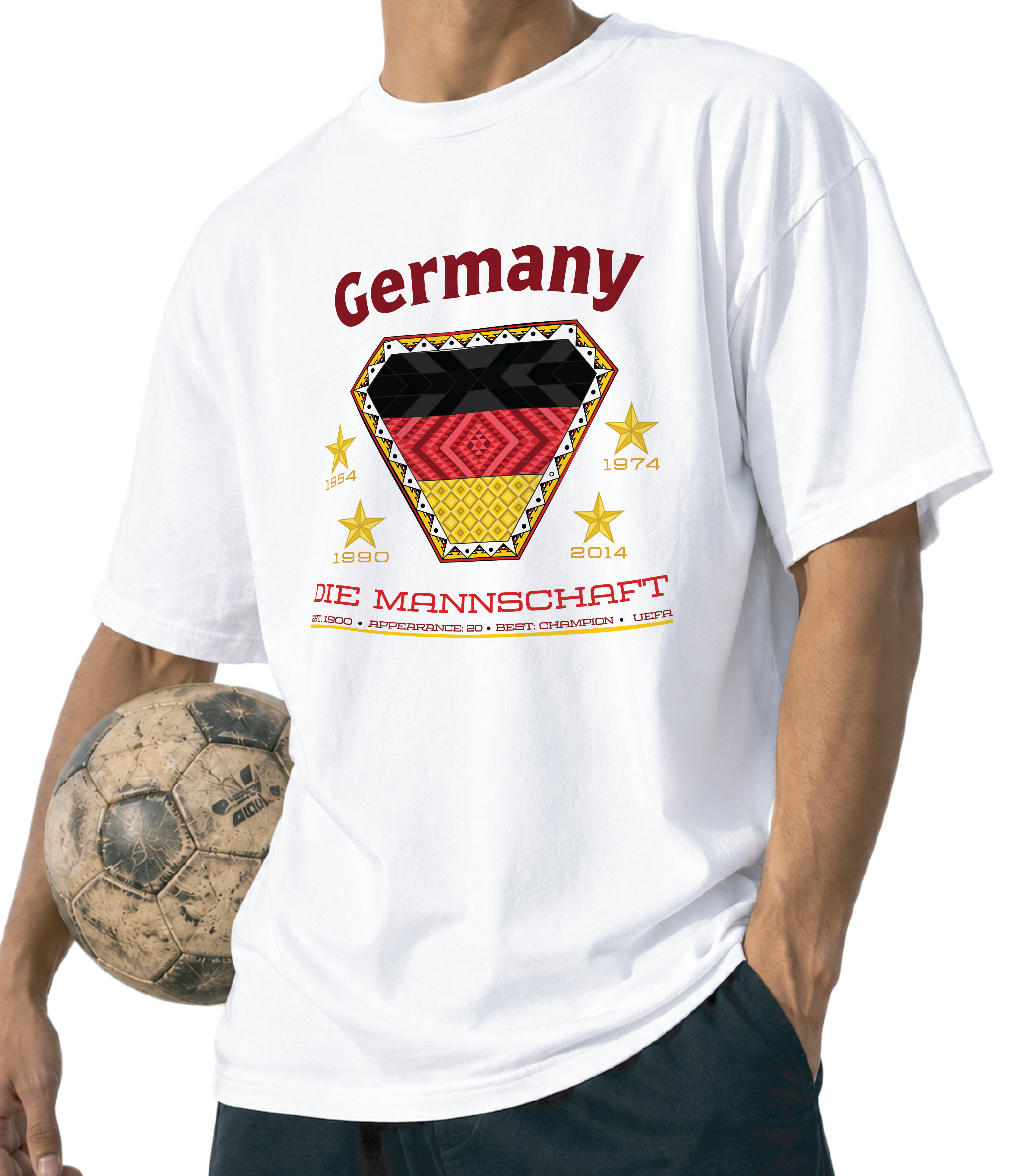 Front - Germany - Die Mannschaft Graphic T-Shirt