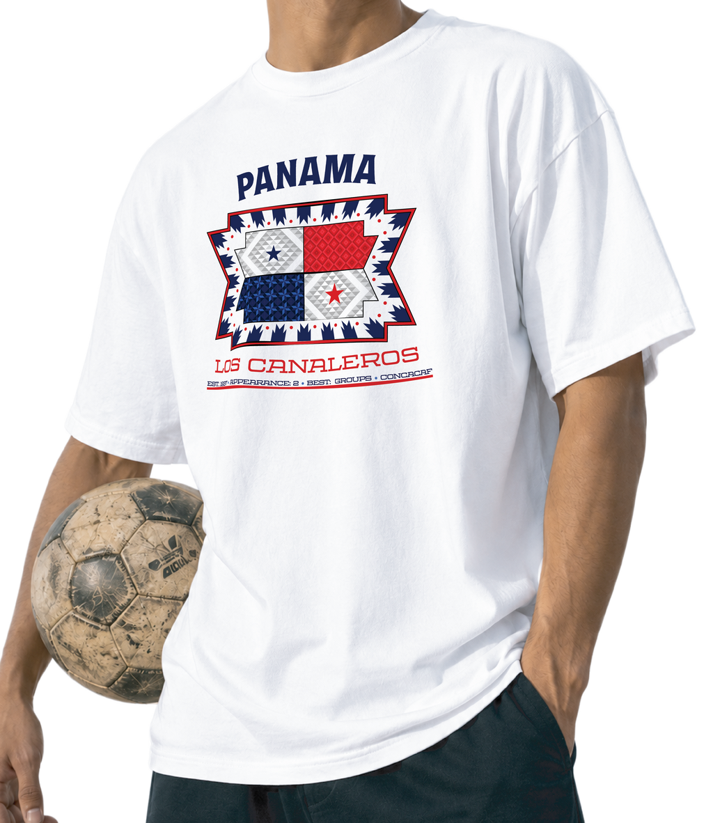 Front - Panama -Los Canaleros Graphic T-Shirt