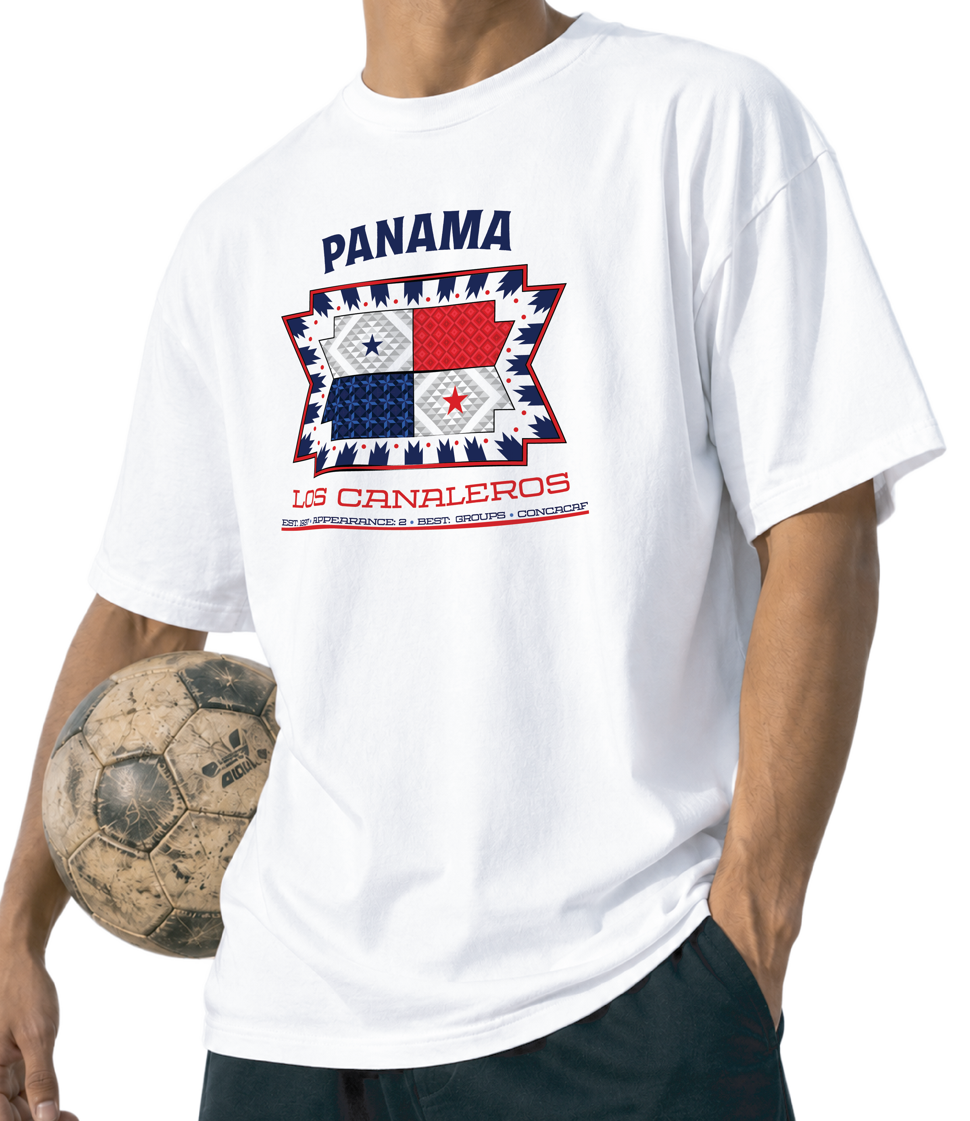 Front - Panama -Los Canaleros Graphic T-Shirt