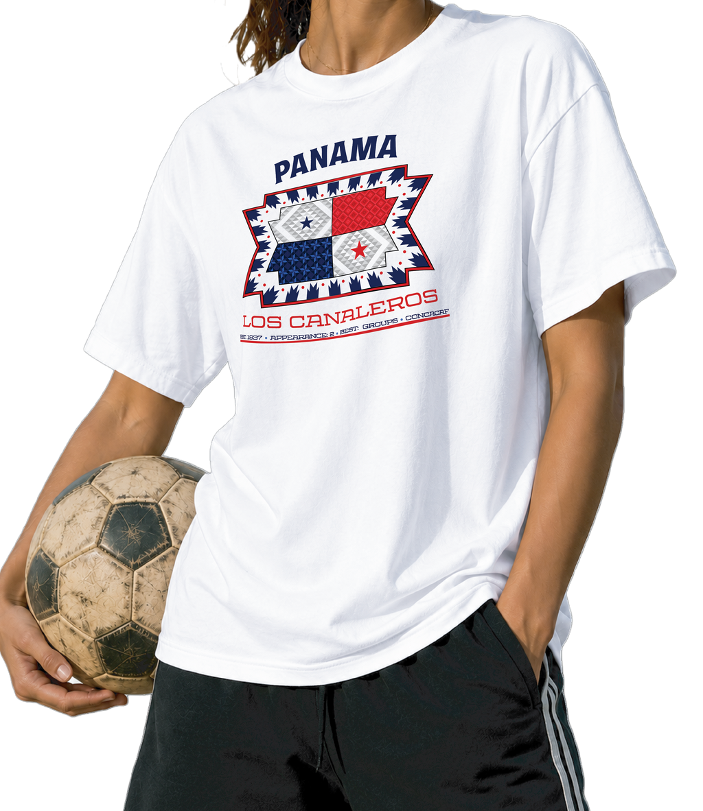 Front - Panama -Los Canaleros Graphic T-Shirt