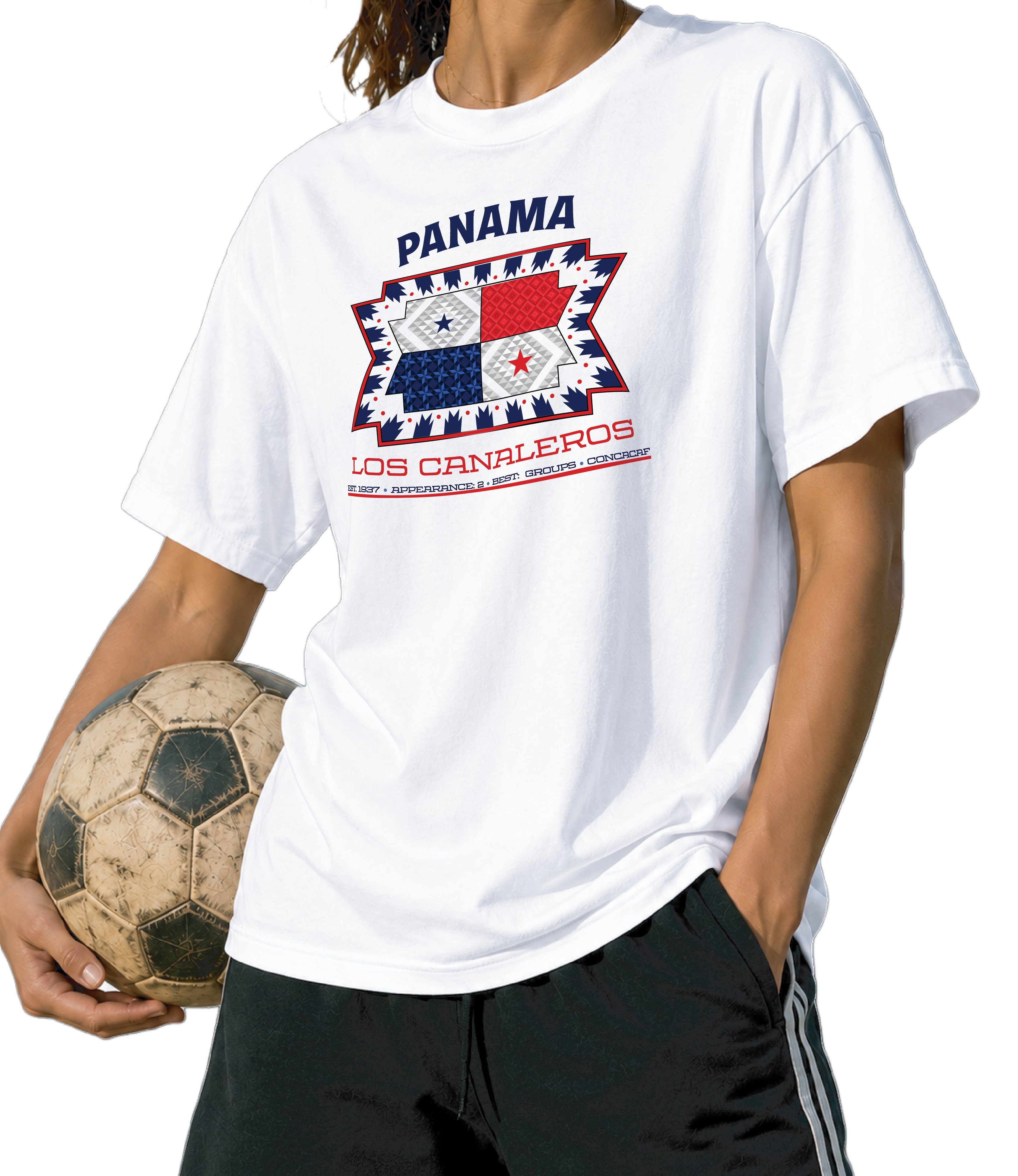 Front - Panama -Los Canaleros Graphic T-Shirt