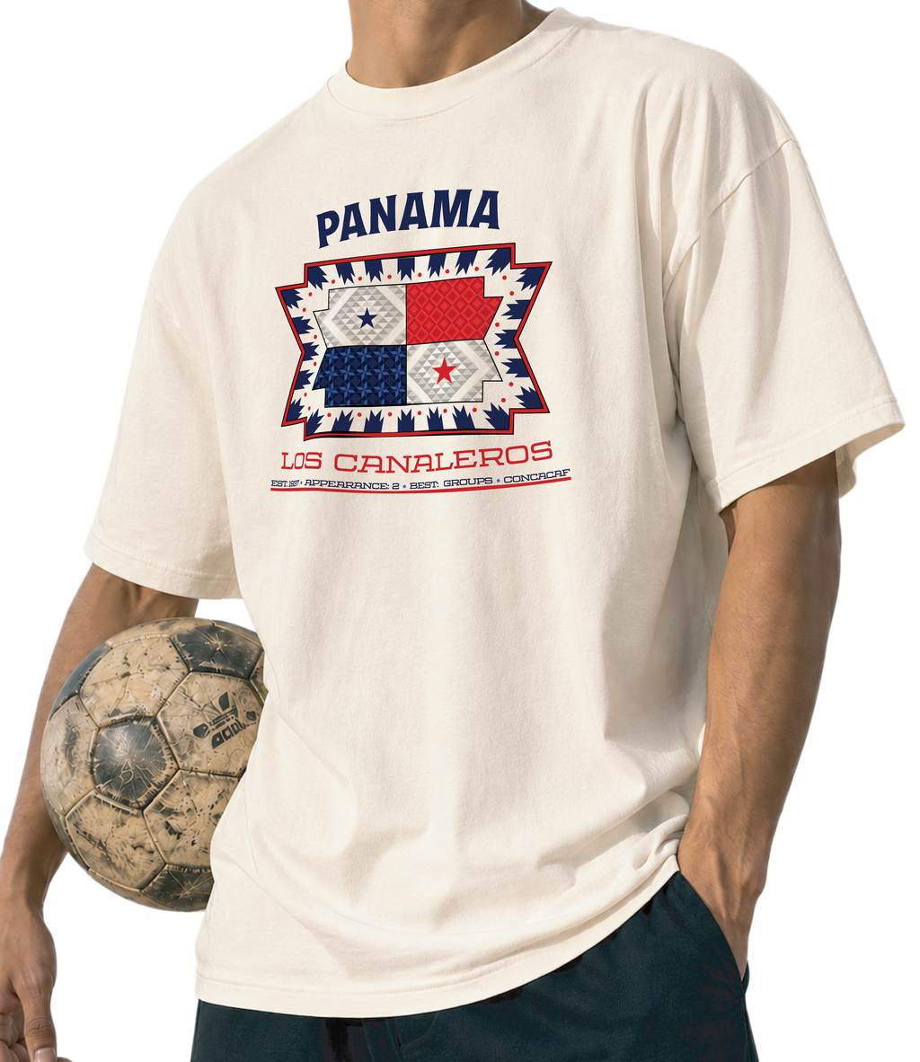 Front - Panama -Los Canaleros Graphic T-Shirt