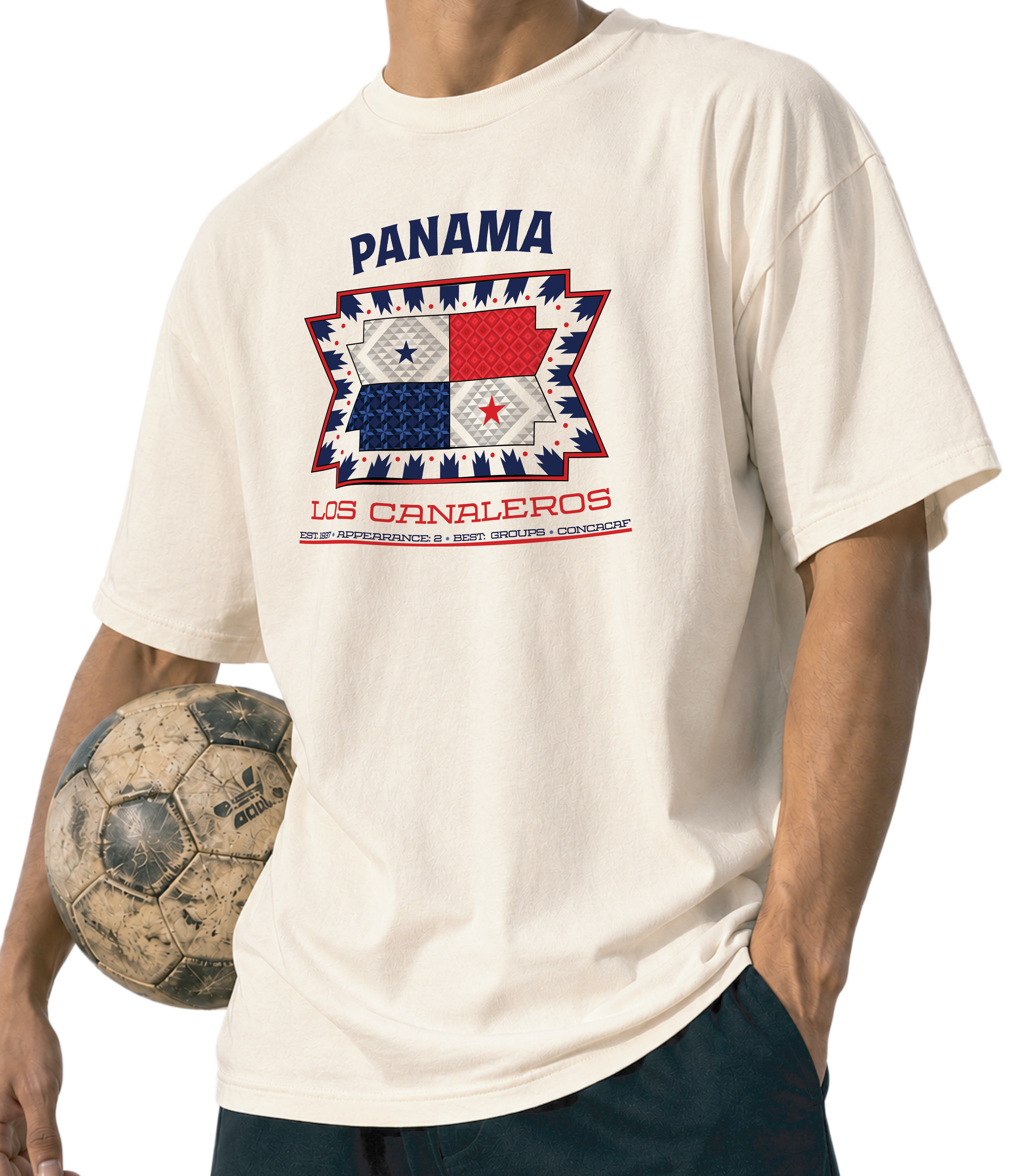 Front - Panama -Los Canaleros Graphic T-Shirt