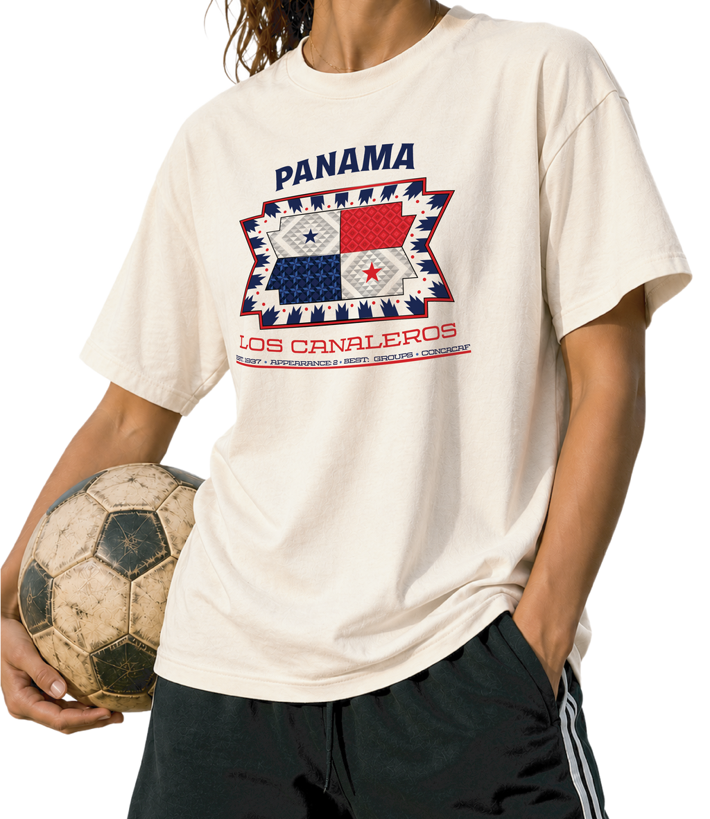 Front - Panama -Los Canaleros Graphic T-Shirt