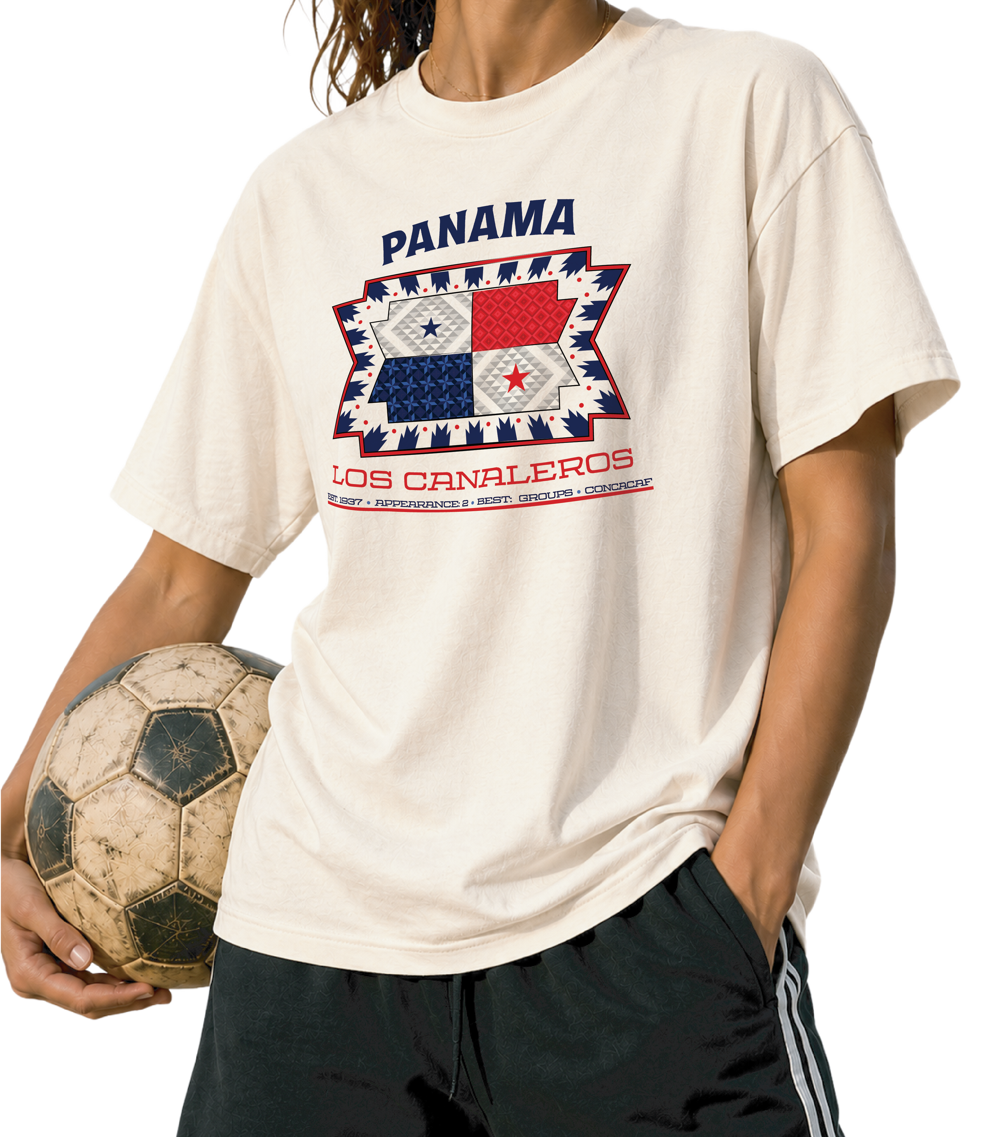 Front - Panama -Los Canaleros Graphic T-Shirt