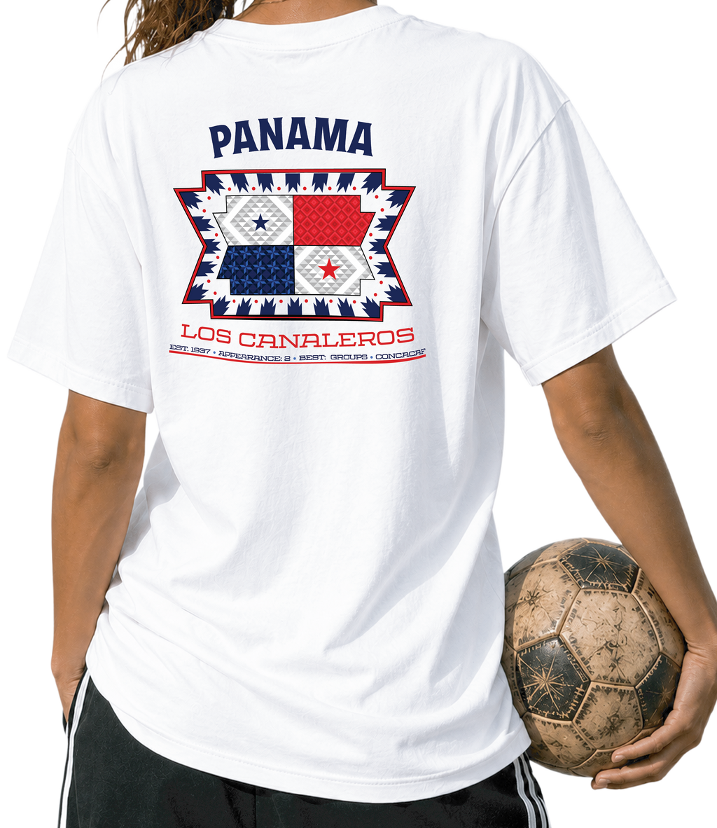 Back - Panama -Los Canaleros Graphic T-Shirt