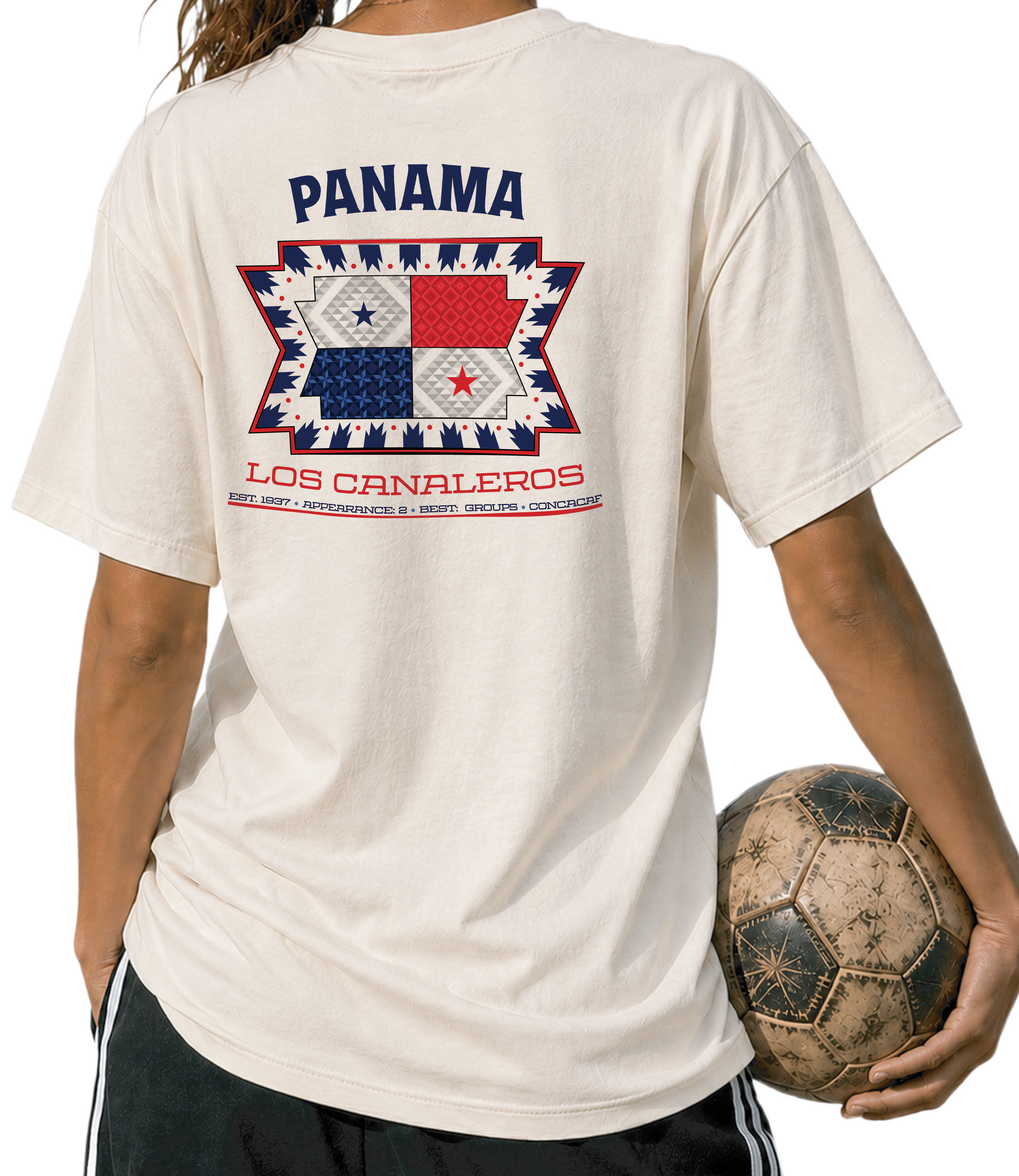 Back - Panama -Los Canaleros Graphic T-Shirt