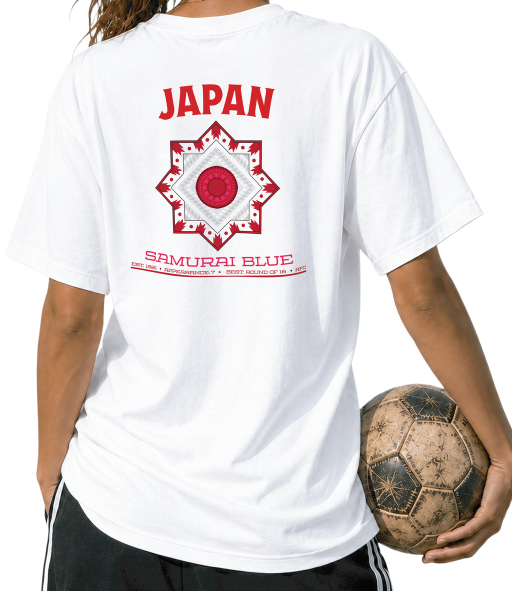 Japan - Samurai Blue Tee