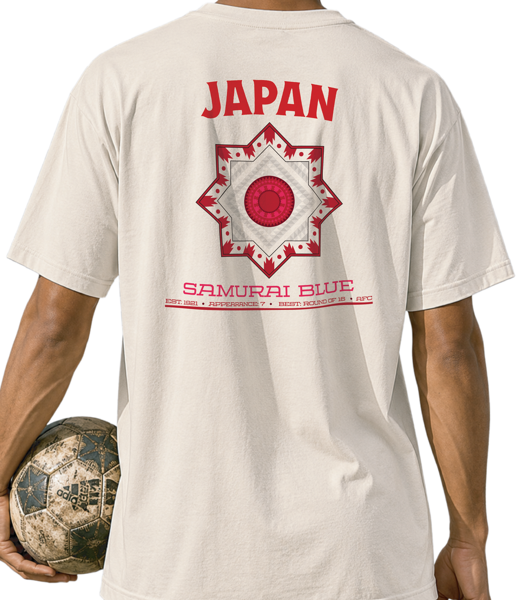 Japan - Samurai Blue Tee