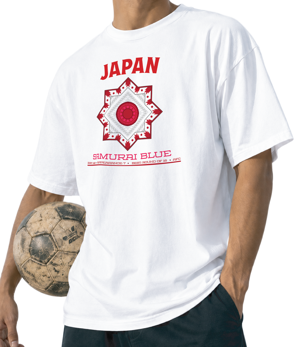 Japan - Samurai Blue Tee