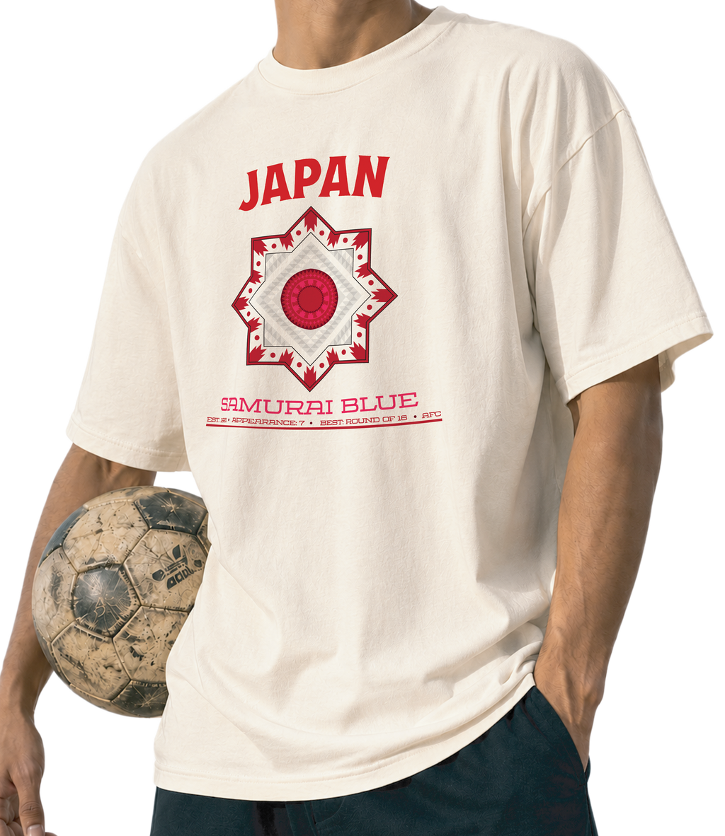 Japan - Samurai Blue Tee