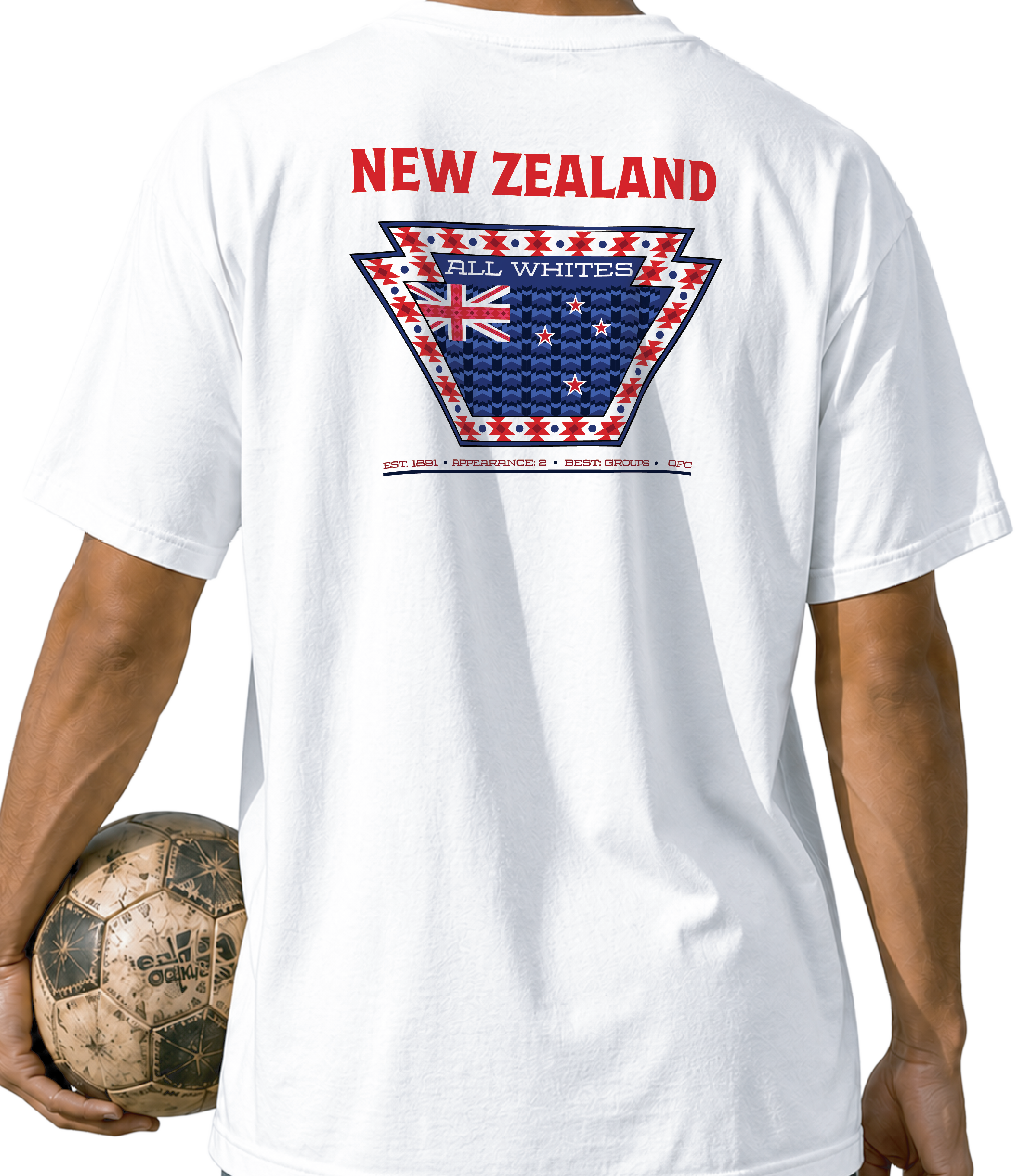 New Zealand - All Whites Tee