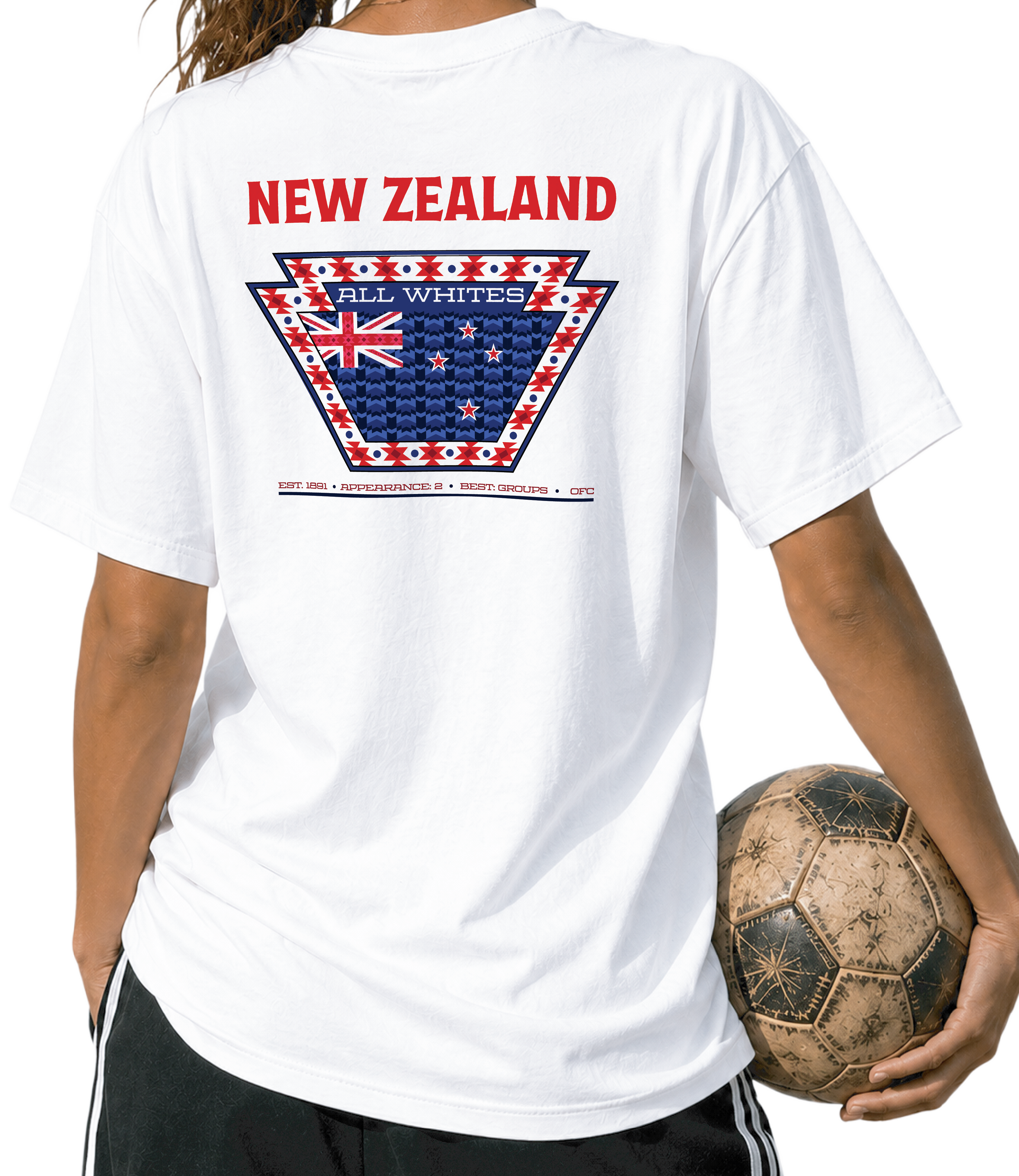 New Zealand - All Whites Tee