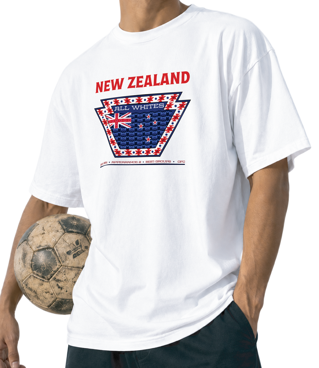 New Zealand - All Whites Tee