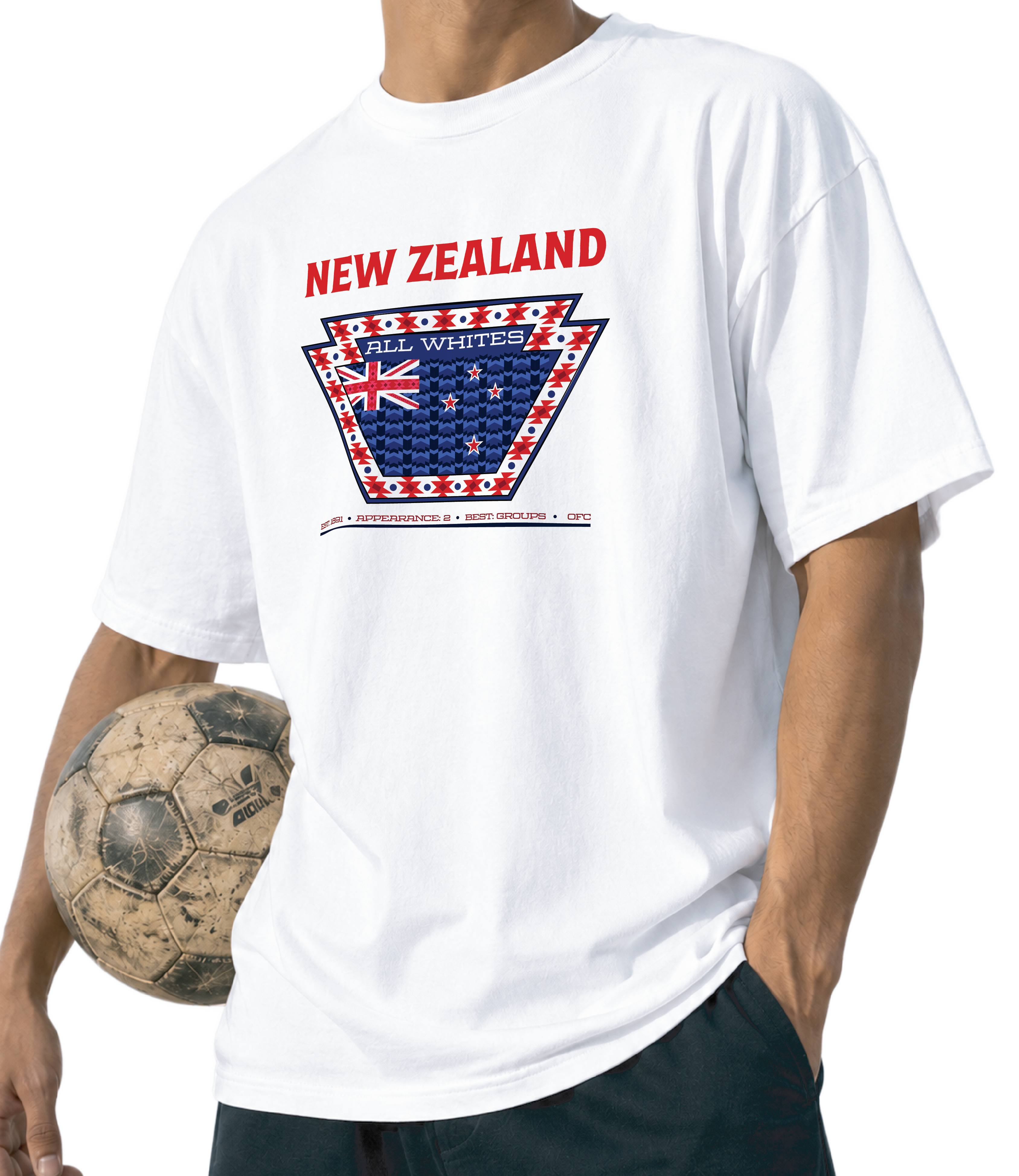 New Zealand - All Whites Tee