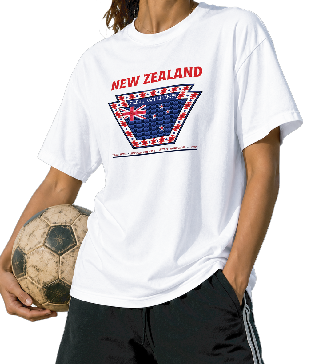 New Zealand - All Whites Tee