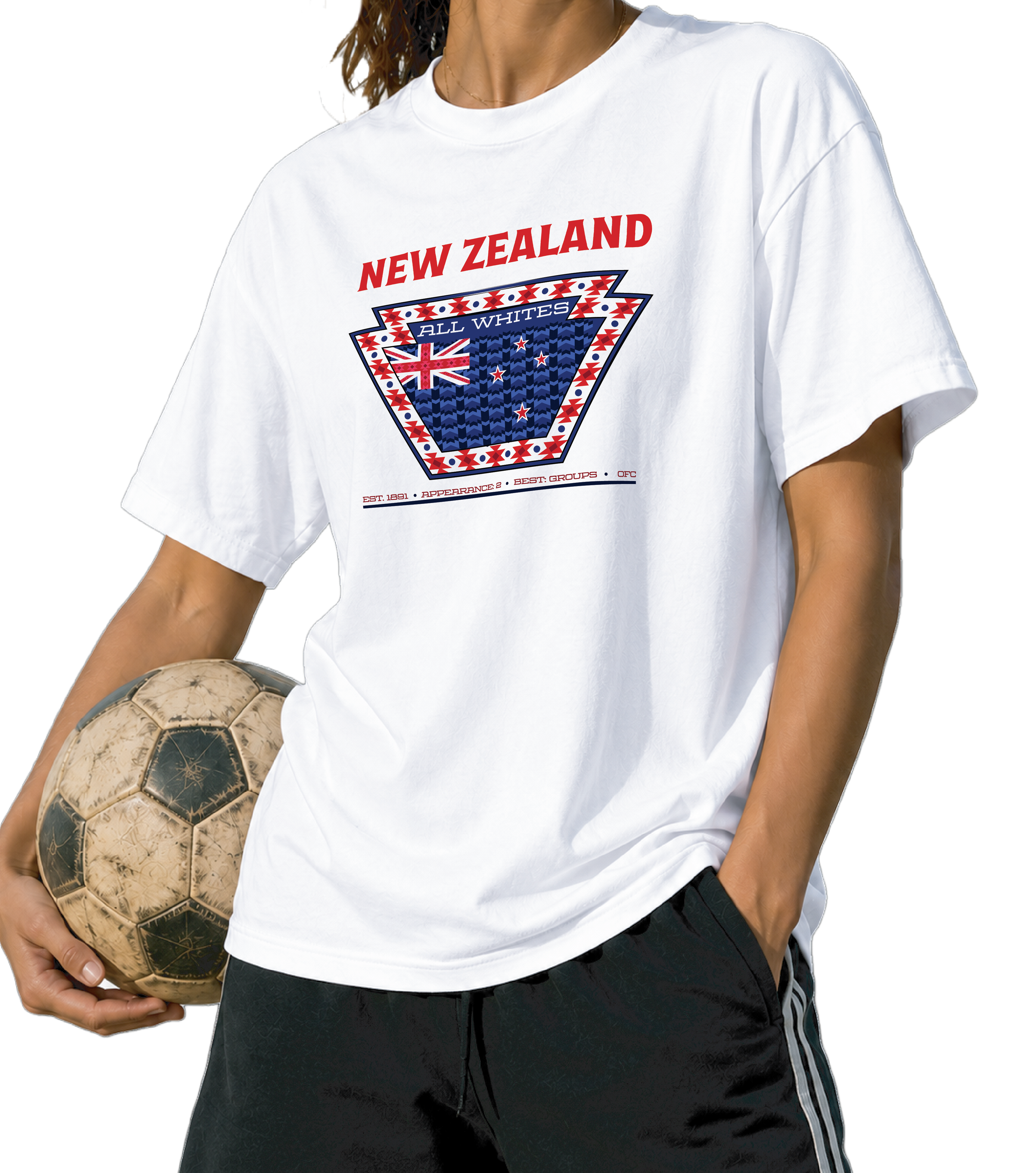 New Zealand - All Whites Tee